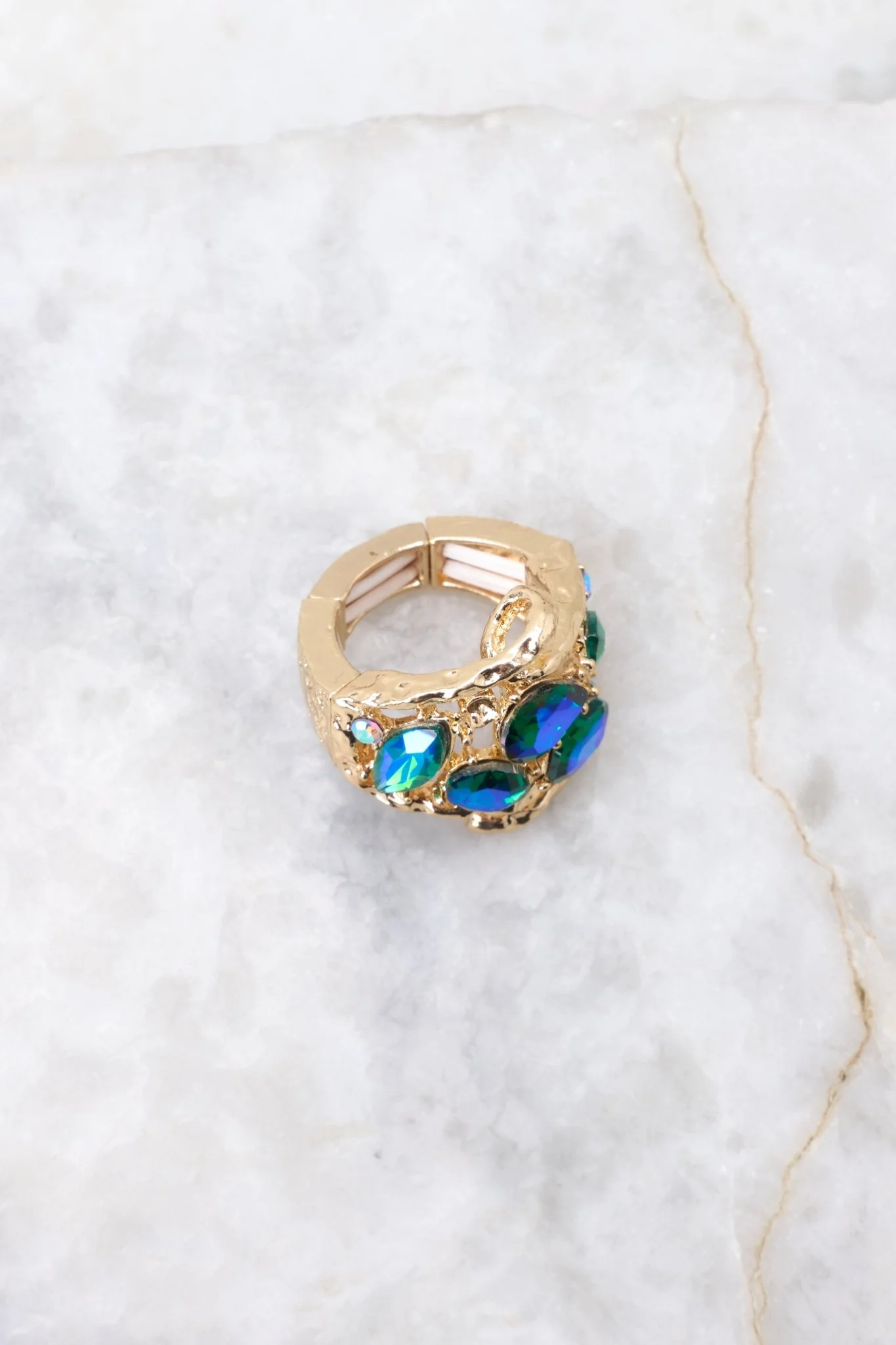 Love Me Forever Blue Ring