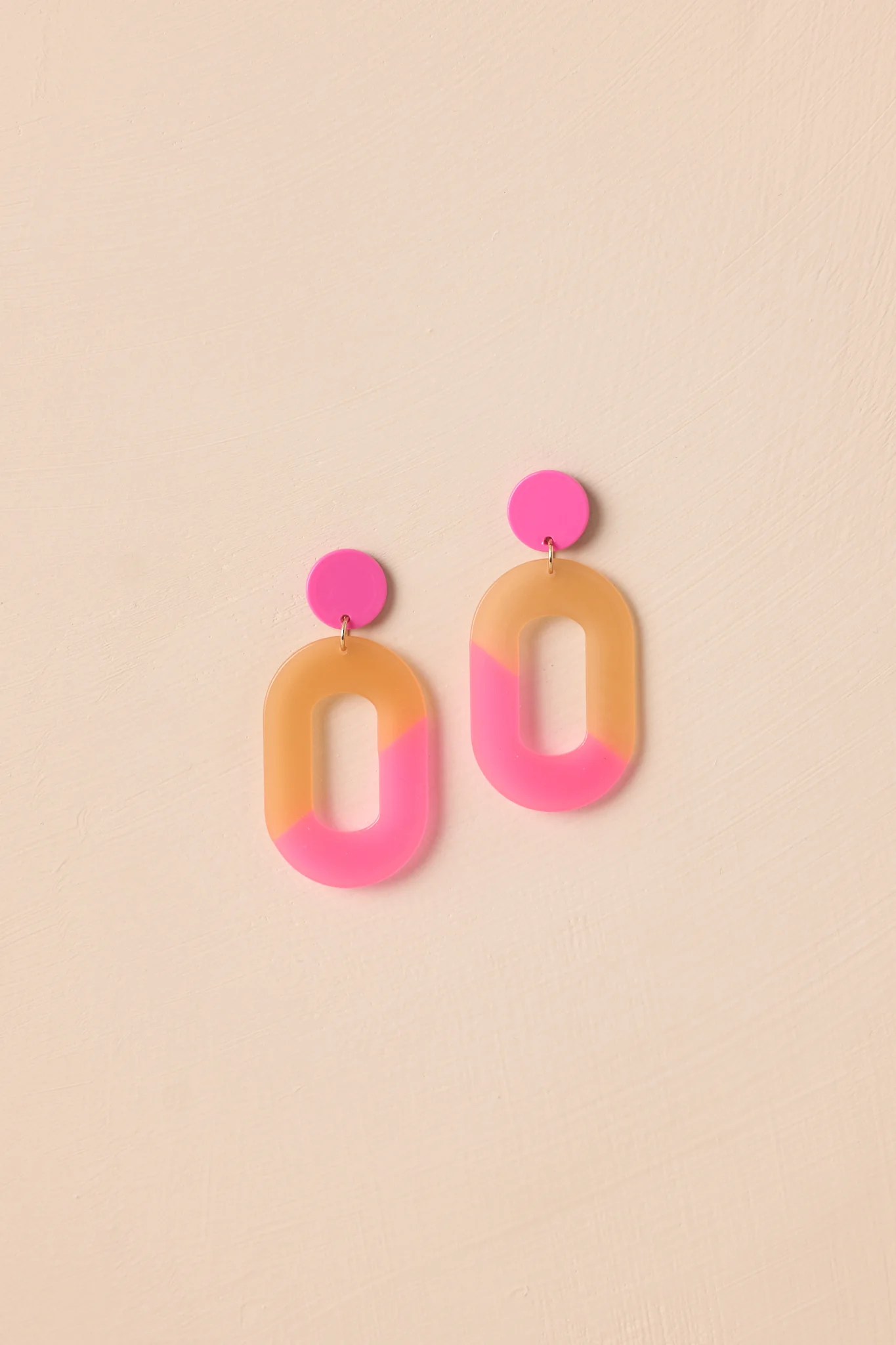 Make It Yours Pink Drop Earrings