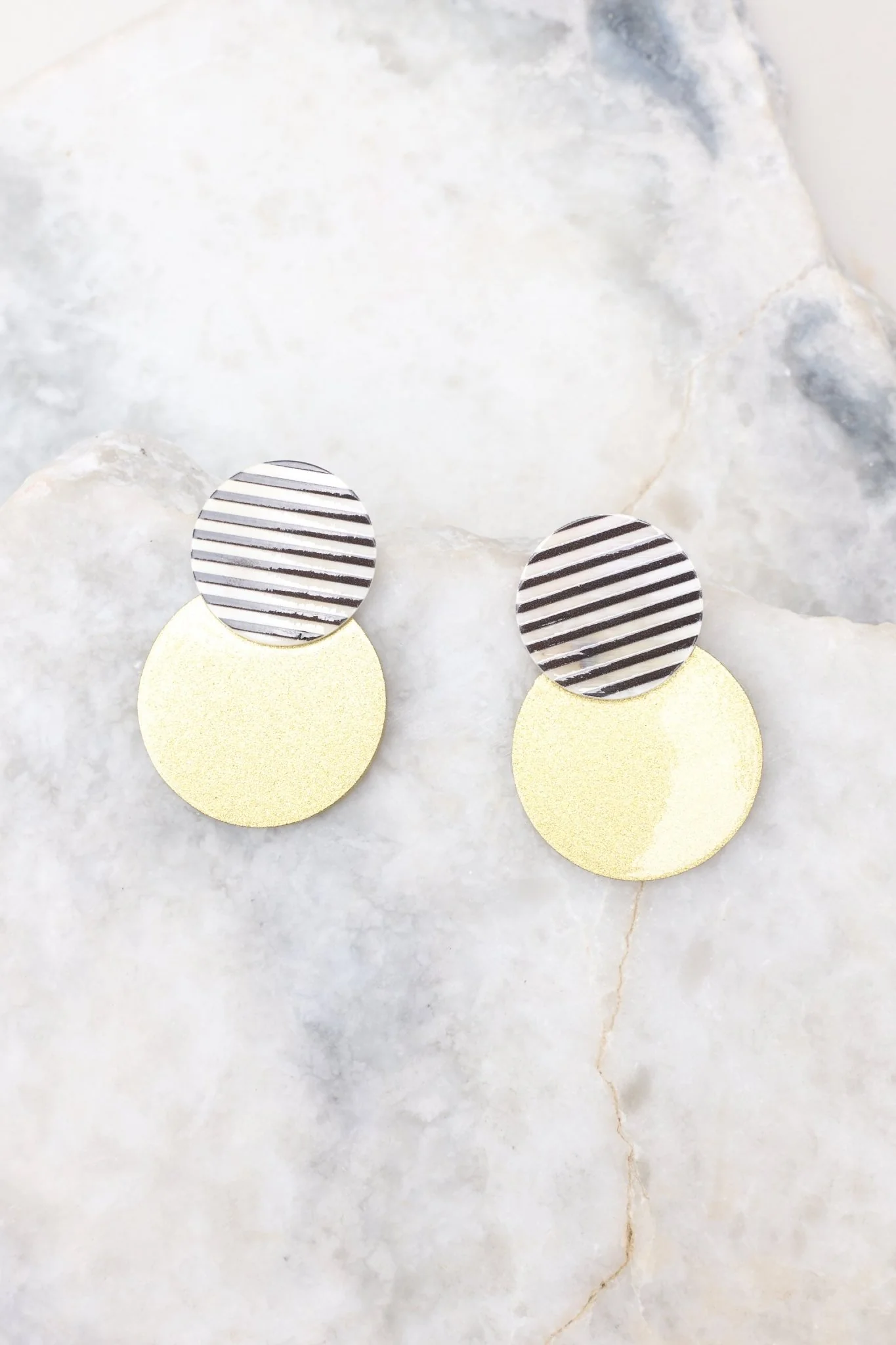 In A Past Life Gold Earrings