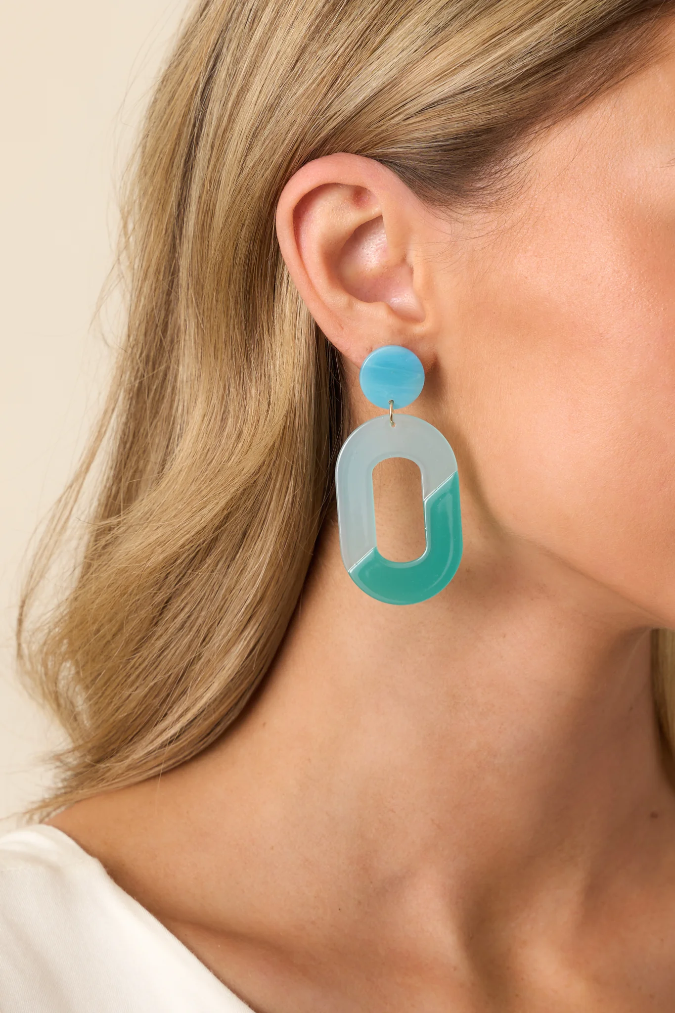Make It Yours Blue Drop Earrings
