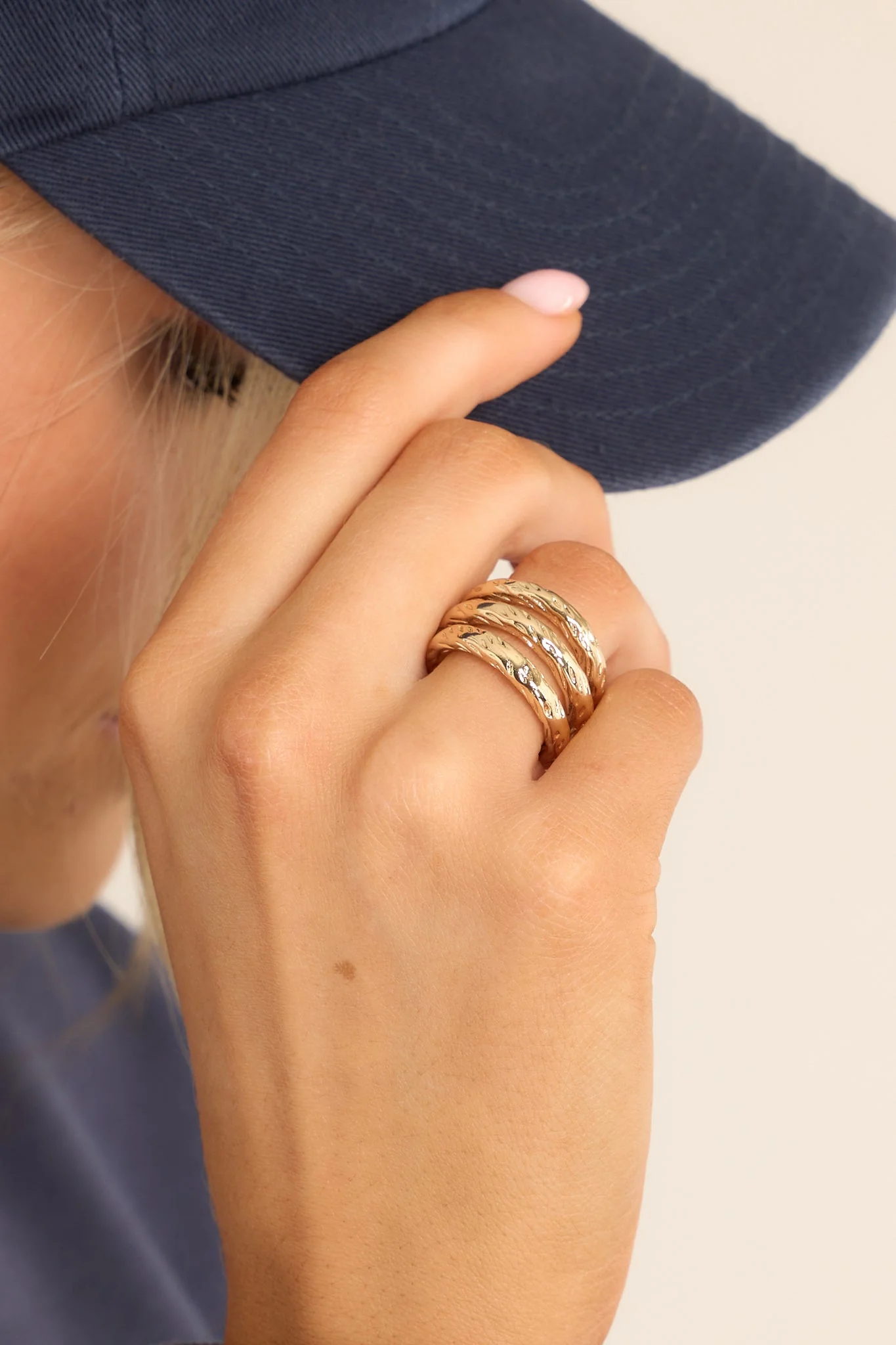 End Game Gold Ring Set