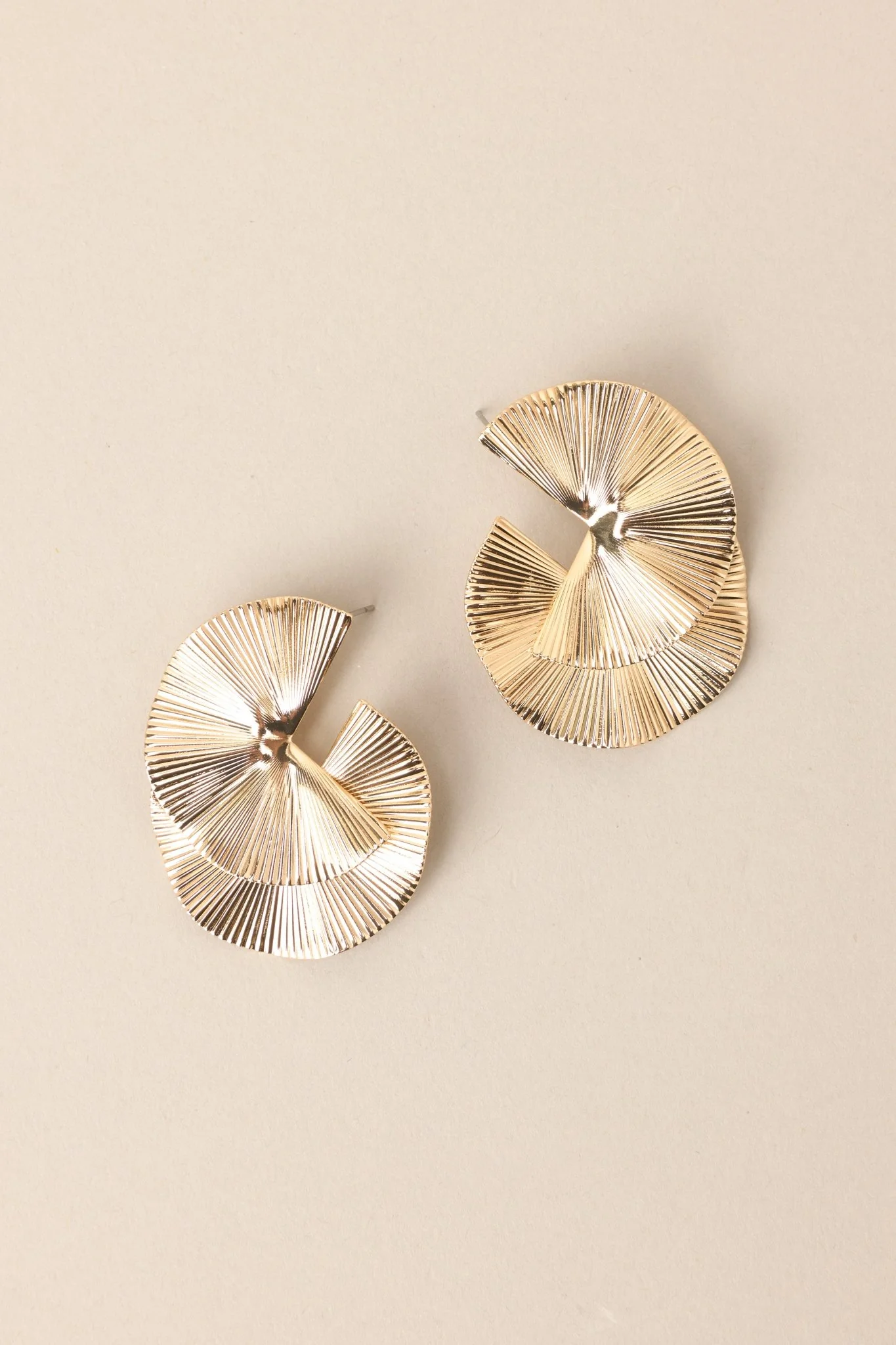 In My Head Gold Earrings