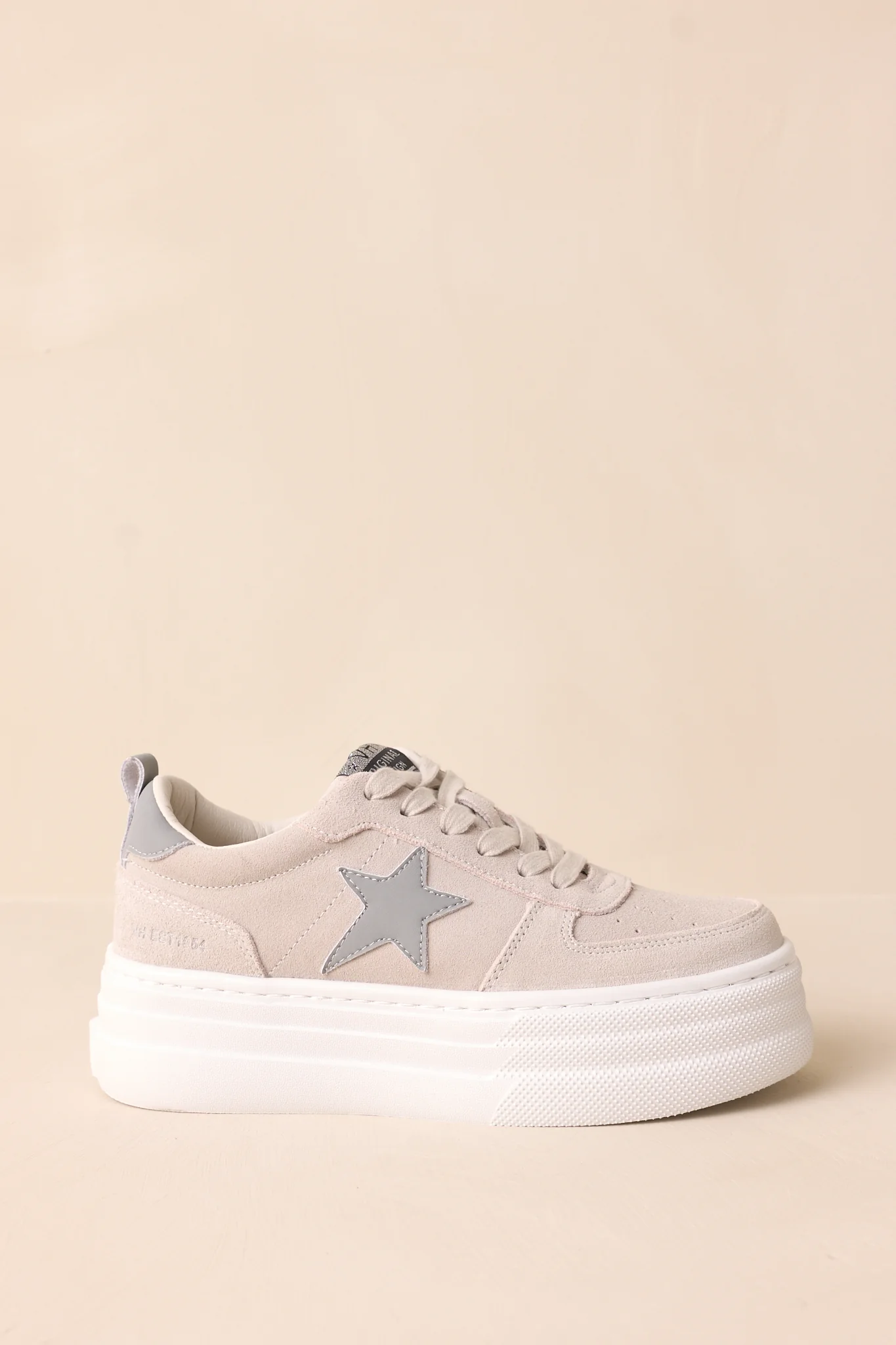 Vintage Havana Hunter Grey Lace Up Platform Sneakers