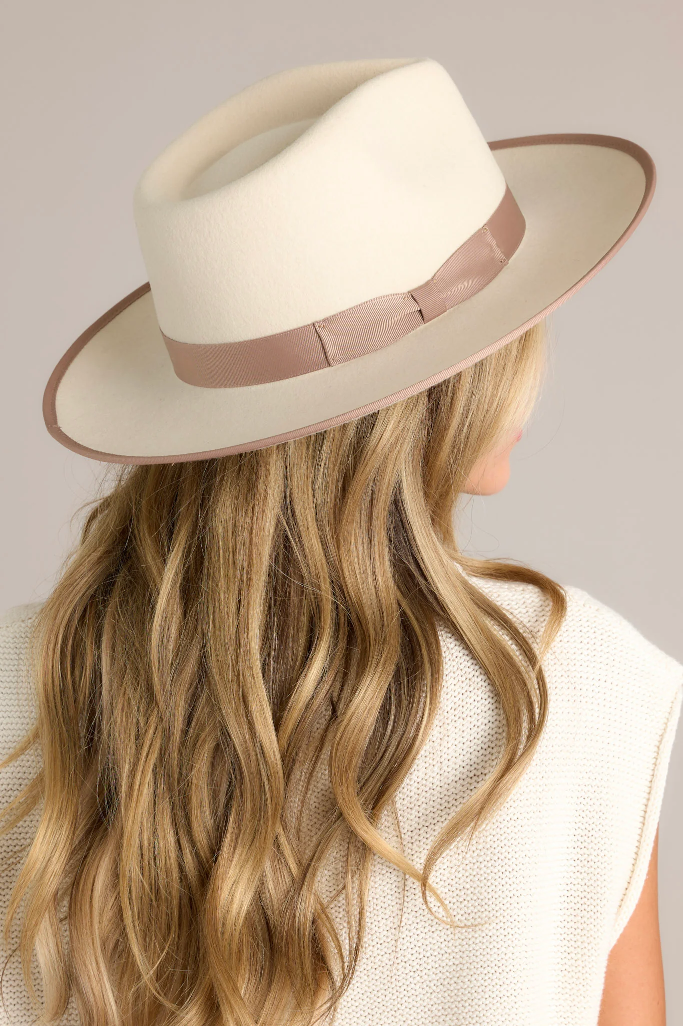 Monroe Off White Rancher Hat