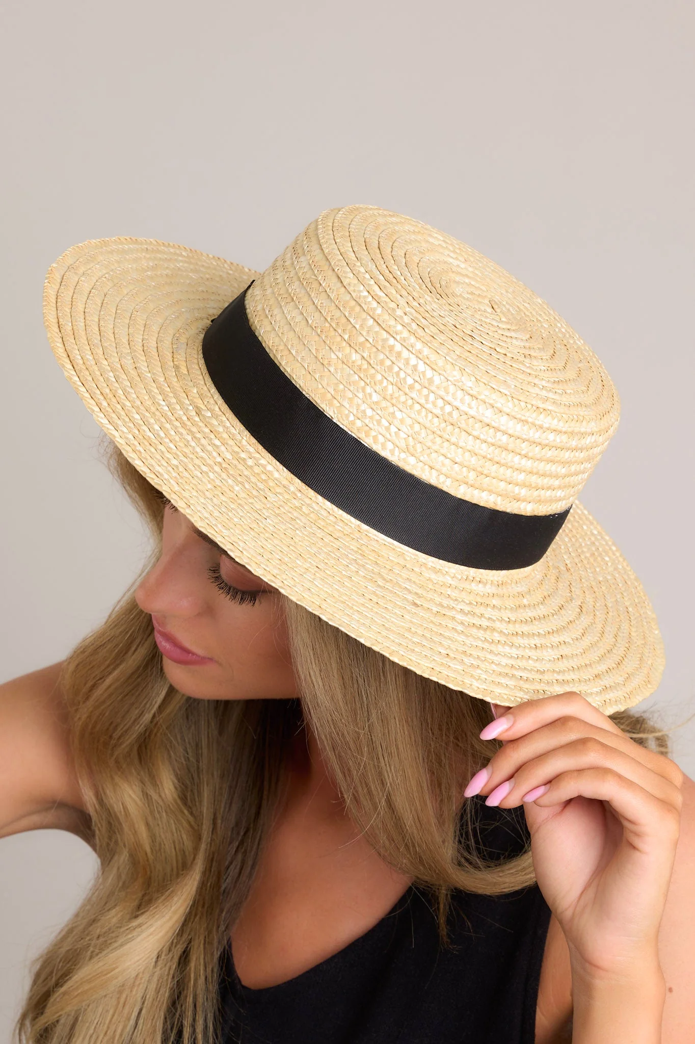 Lack Of Color Spencer Natural Boater Hat