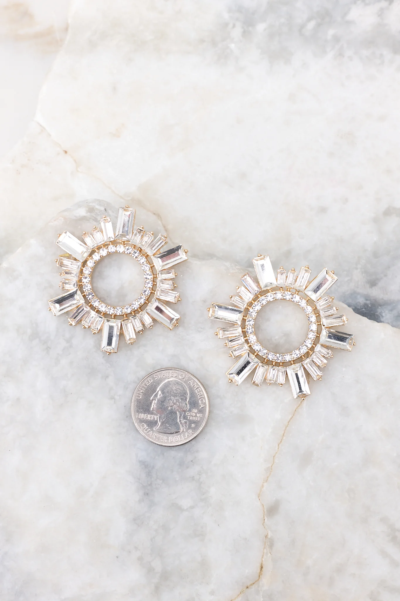 Sunlit Soul Gold Earrings