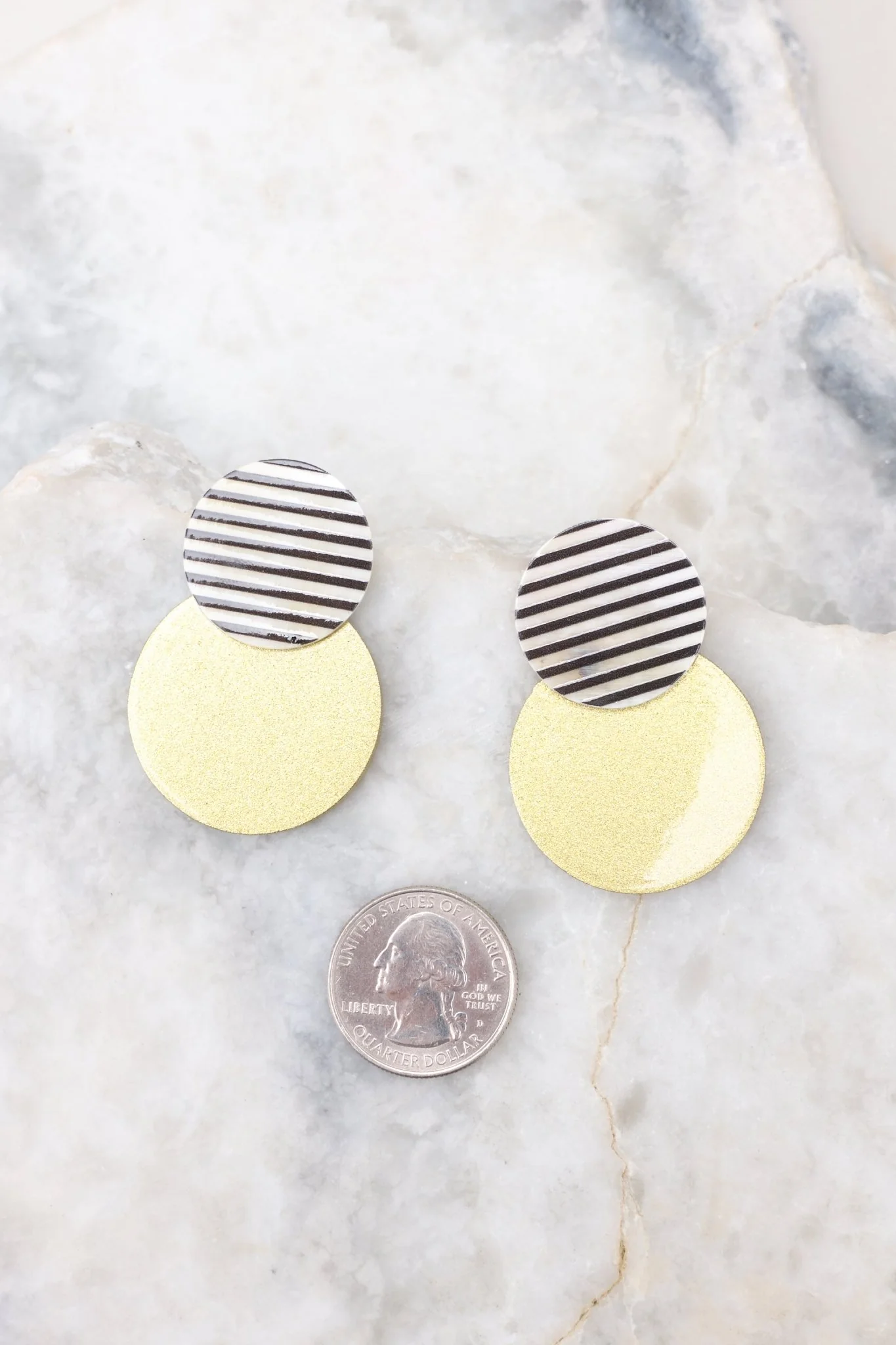 In A Past Life Gold Earrings