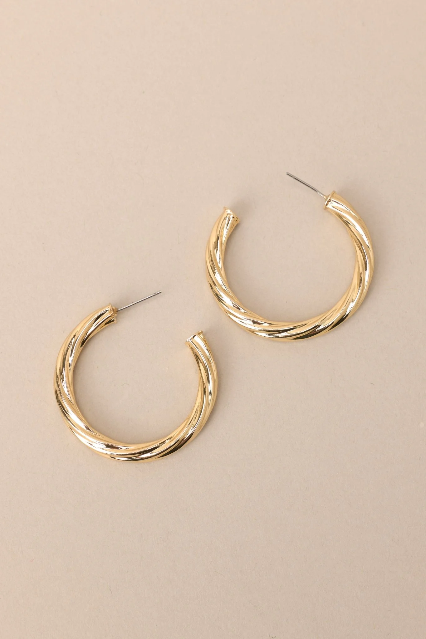 How Wonderful Gold Hoop Earrings