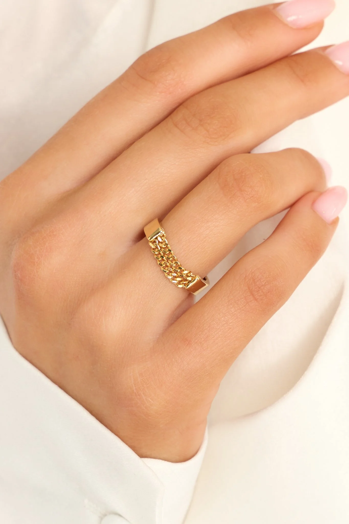 Powerful Love Gold Ring