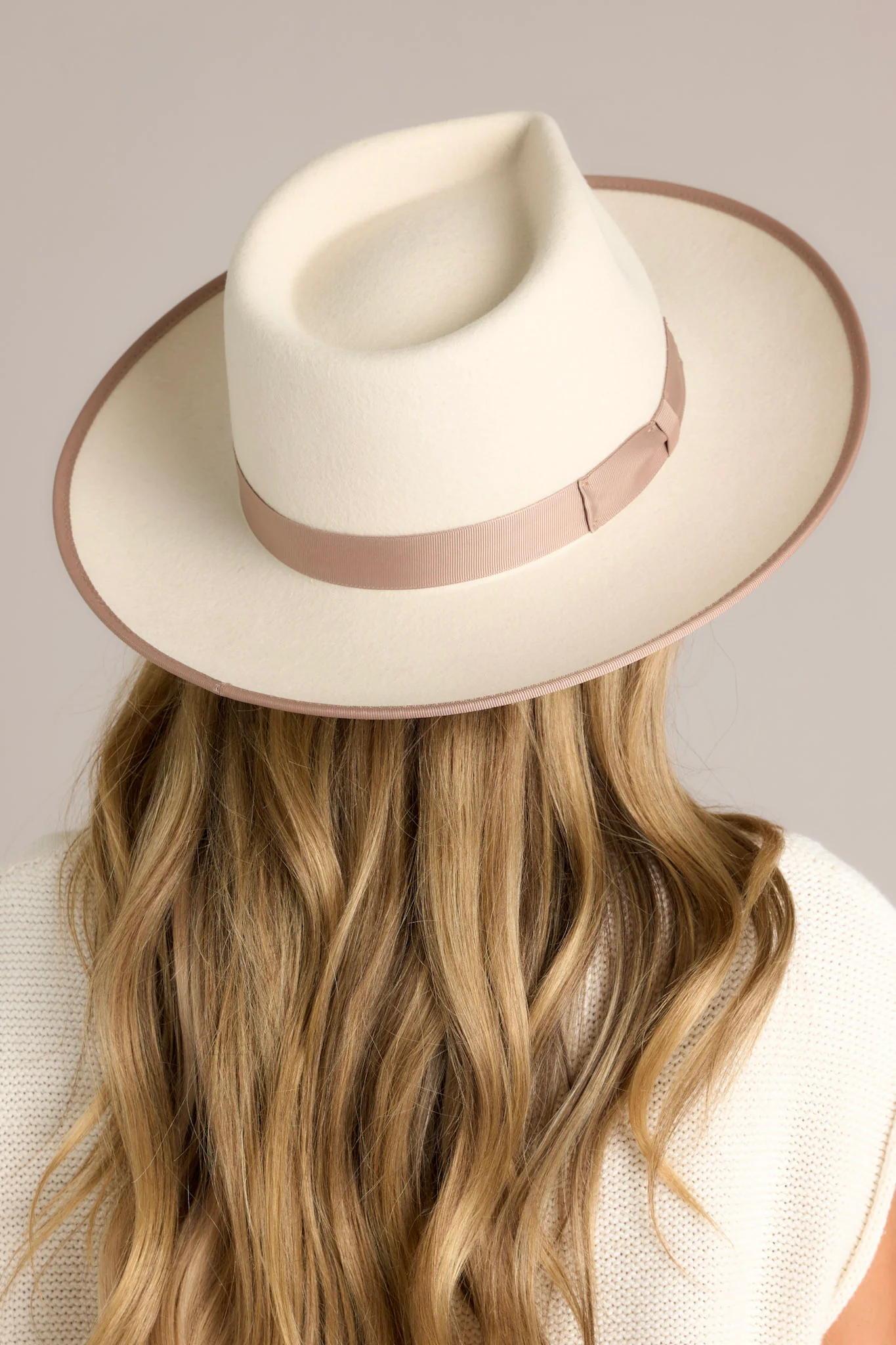 Monroe Off White Rancher Hat