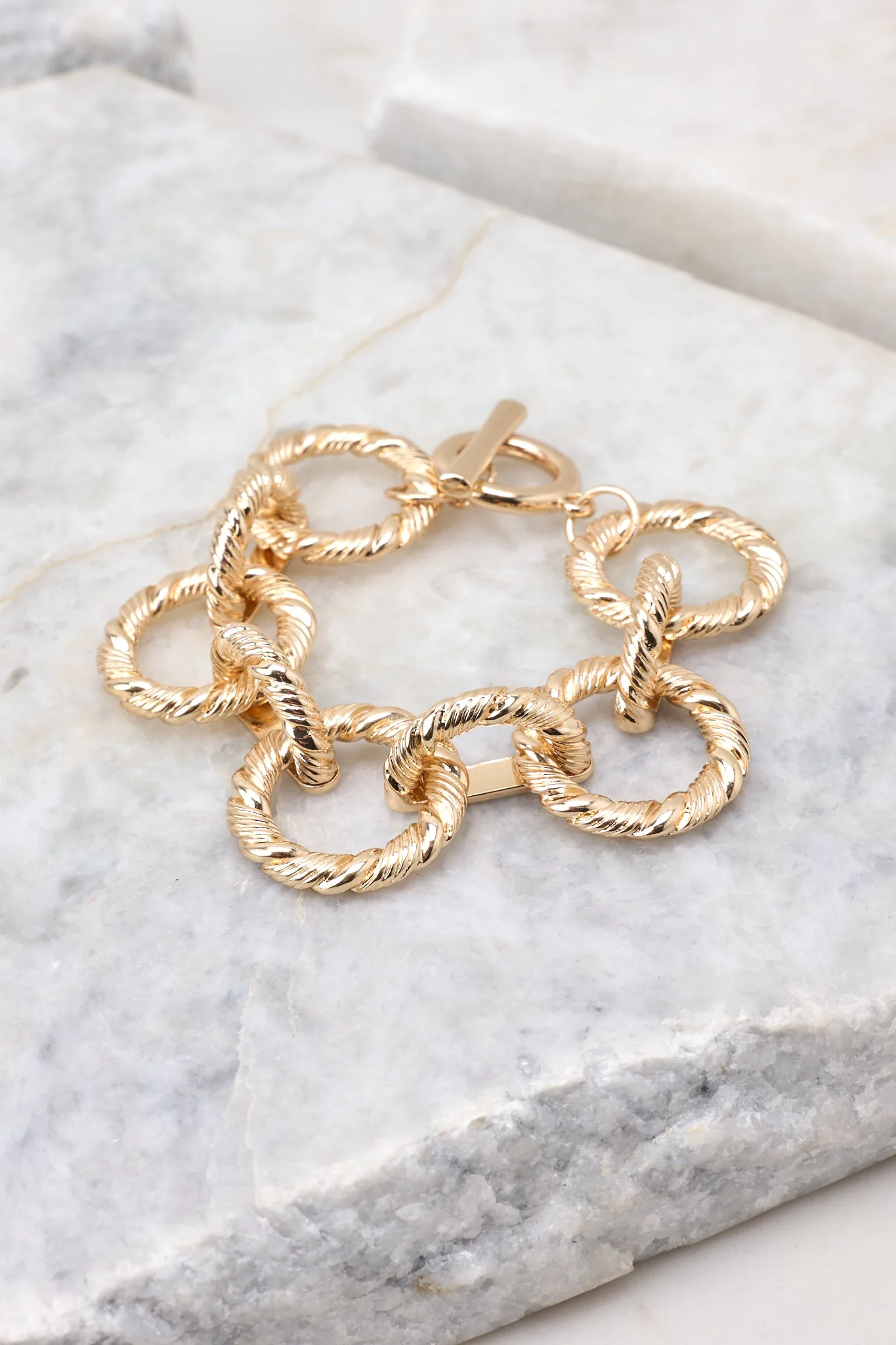 Fashion Forward Gold Bracelet