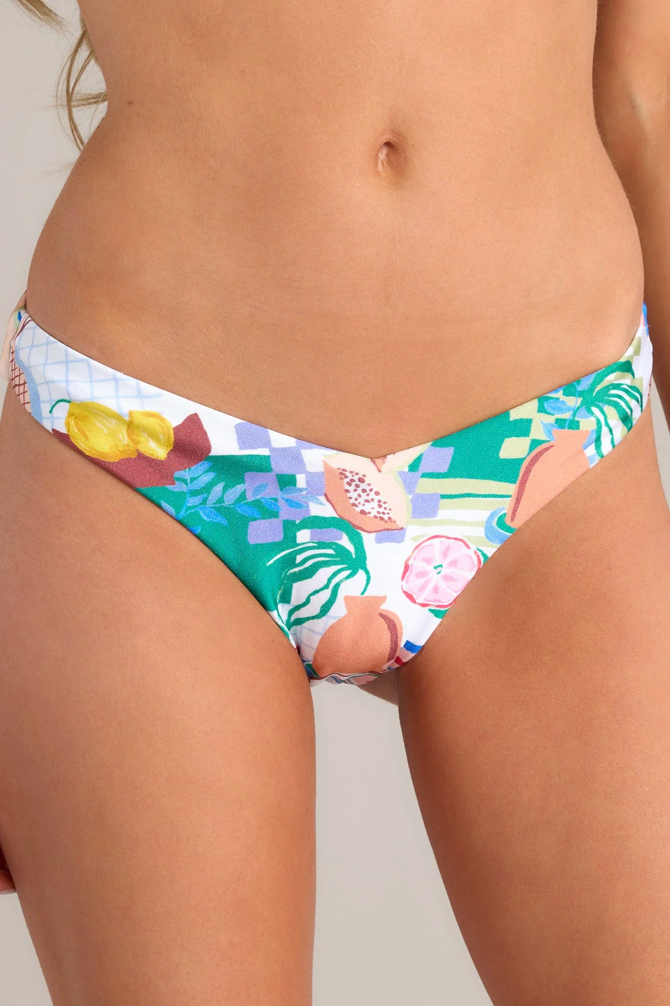 MINKPINK Al Fresco Blue Bikini Bottoms