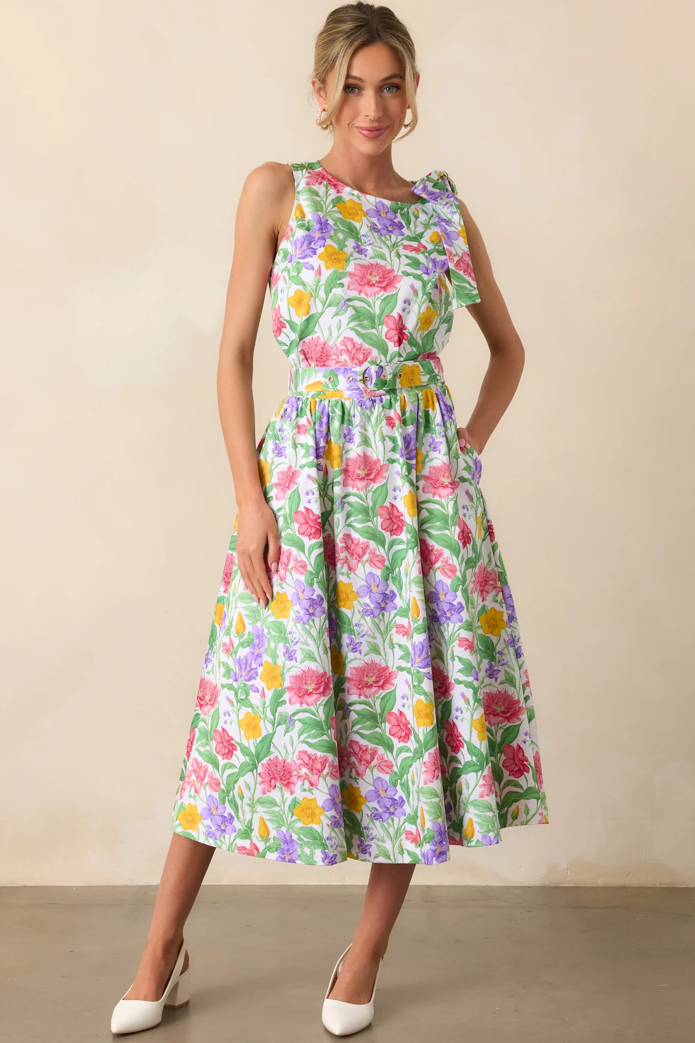 Sinclair Garden Party Floral Cotton Top