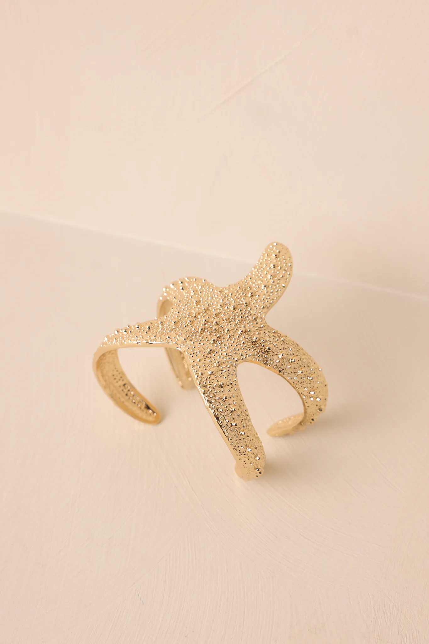 Seas Ahead Gold Starfish Bracelet