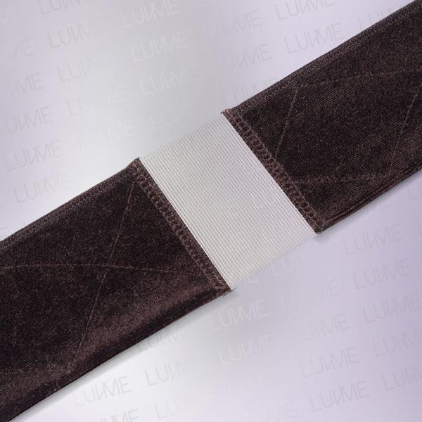 1pc Adjustable Velcro Lace Wig Grip Band, Velvet Comfort Headband