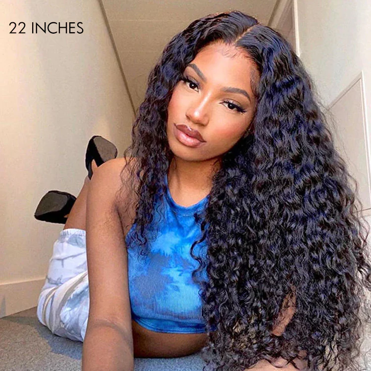 Luvme Hair 180% Density | Magical Wet And Wavy Glueless 5x5 Closure HD Lace Wig Breathable Cap - US Only