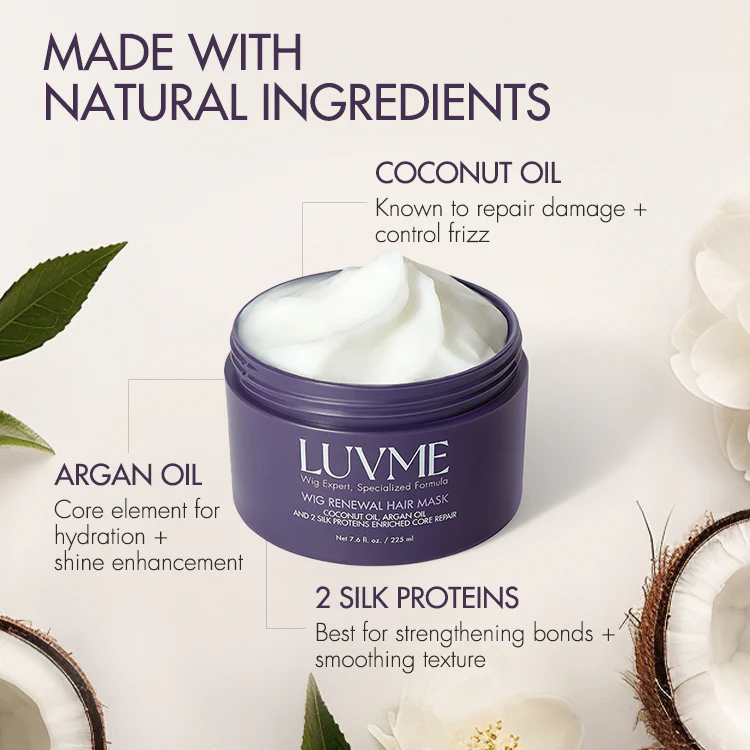US Only | Wig Renewal Hair Mask / Leave-in Conditioner, Anti Frizz, Super Shine & Moisture | Add-on Item