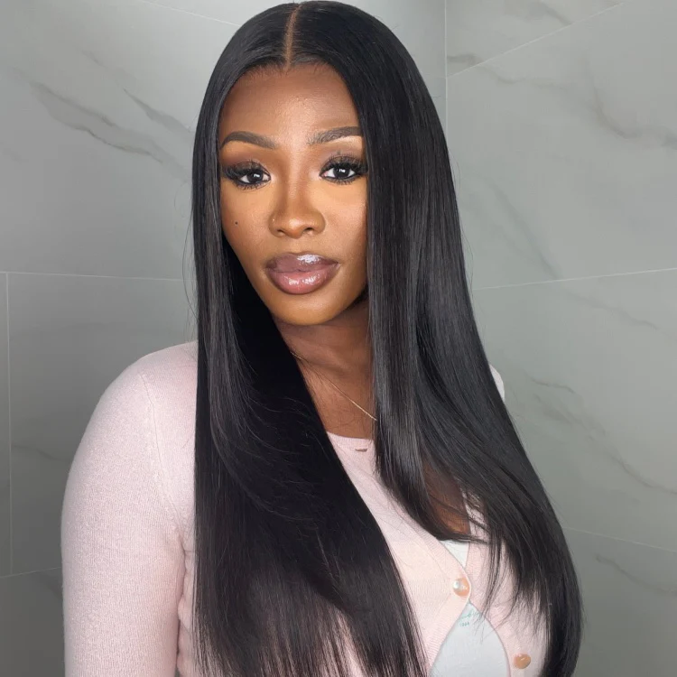 Weekly Special | Pre-plucked 180% Density Glueless 13x4 Frontal Lace Long Wig 100% Human Hair - US Only