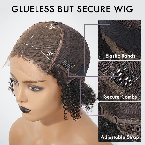 Copper Highlights Loose Body Wave Glueless 5x5 Closure Lace Wig Face-Framing - US Only
