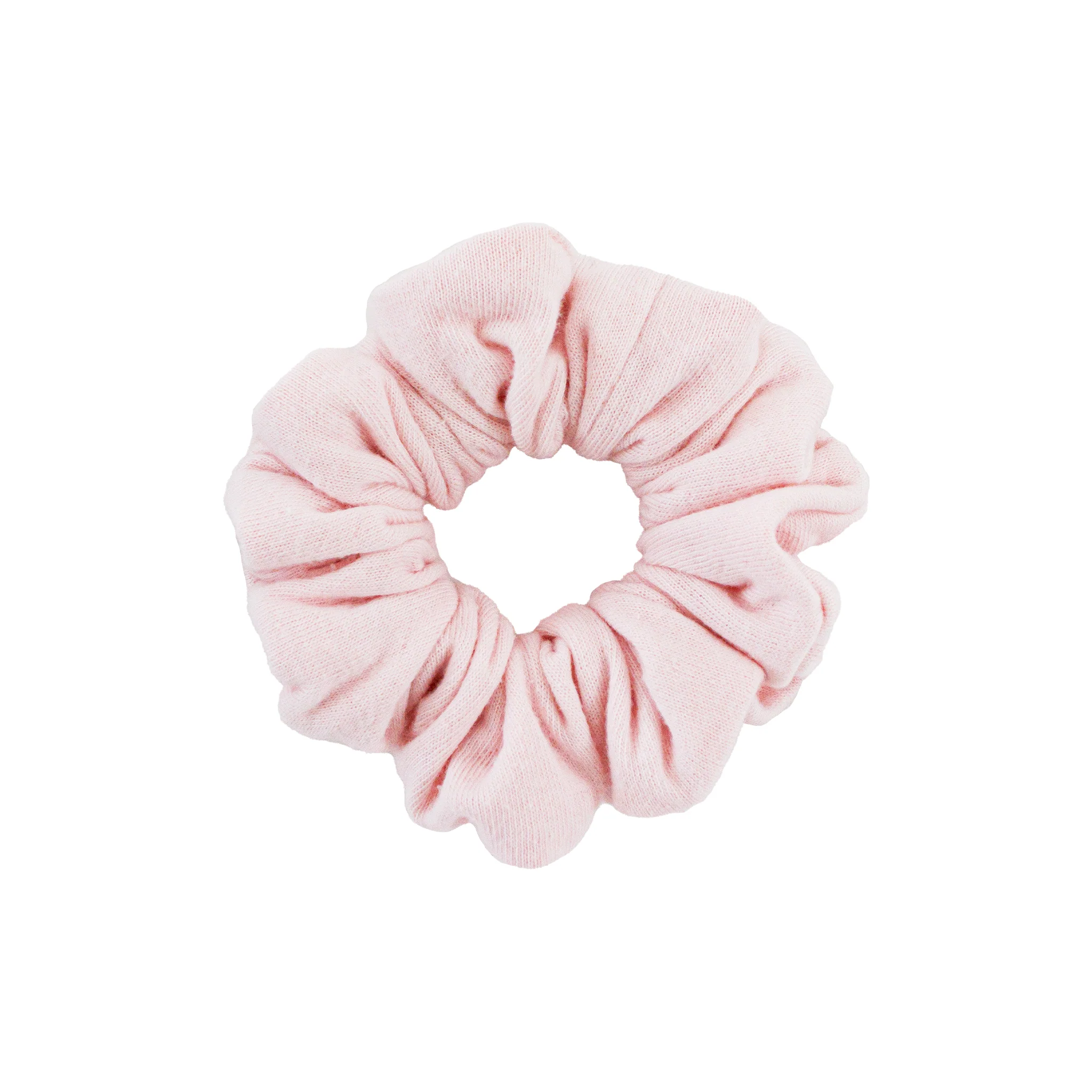 Pointelle Scrunchie in Ballerina