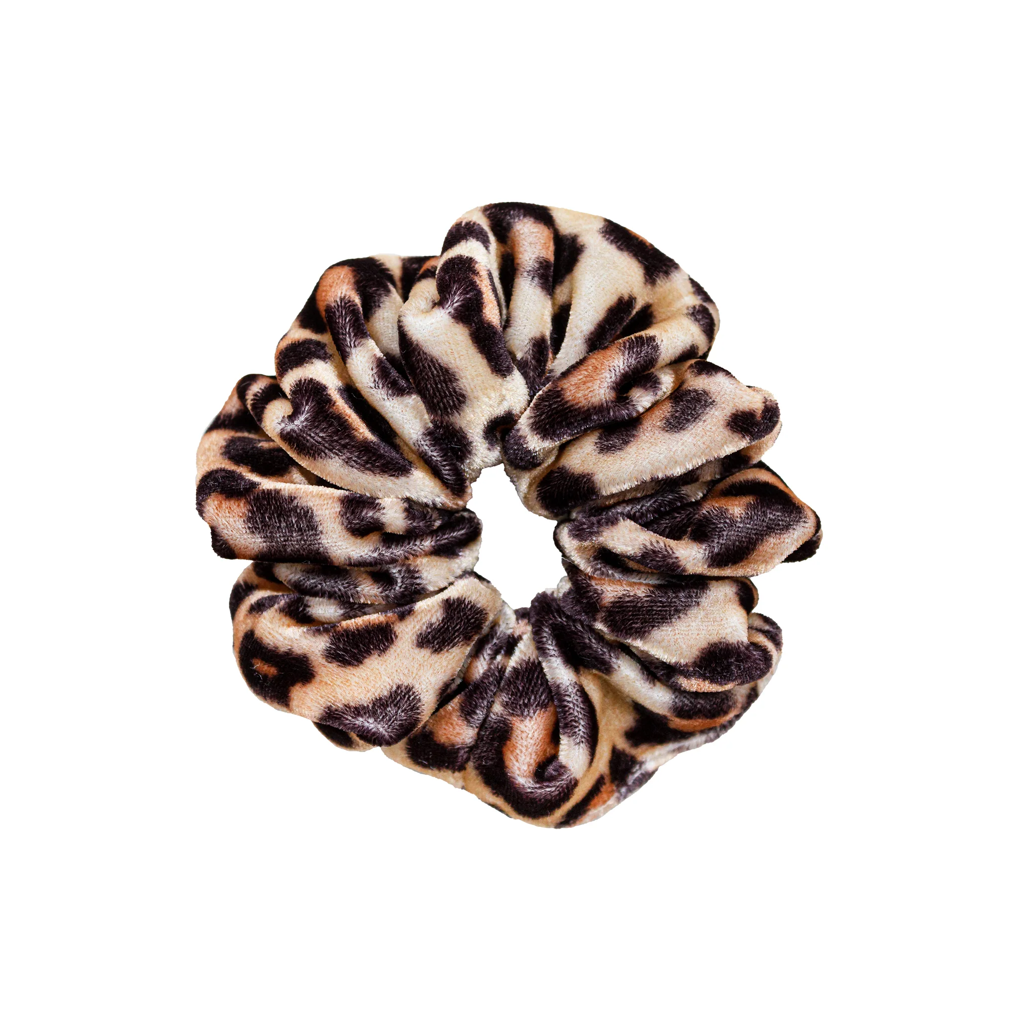 Velvet Scrunchie in Wild Thing