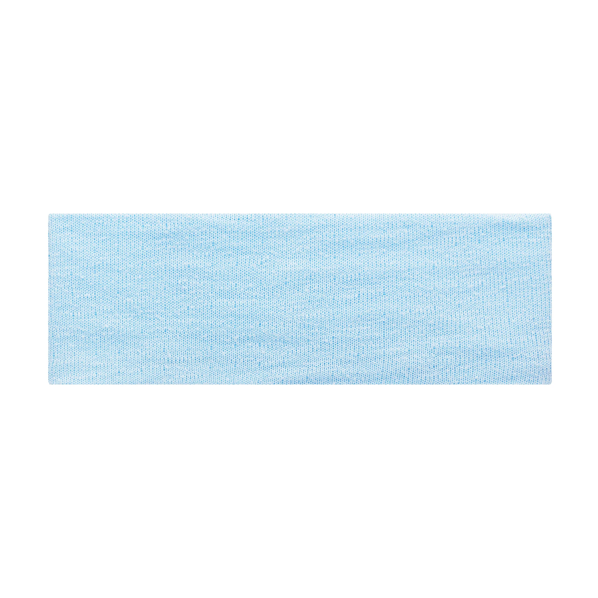 Pointelle Headband in Baby Blue