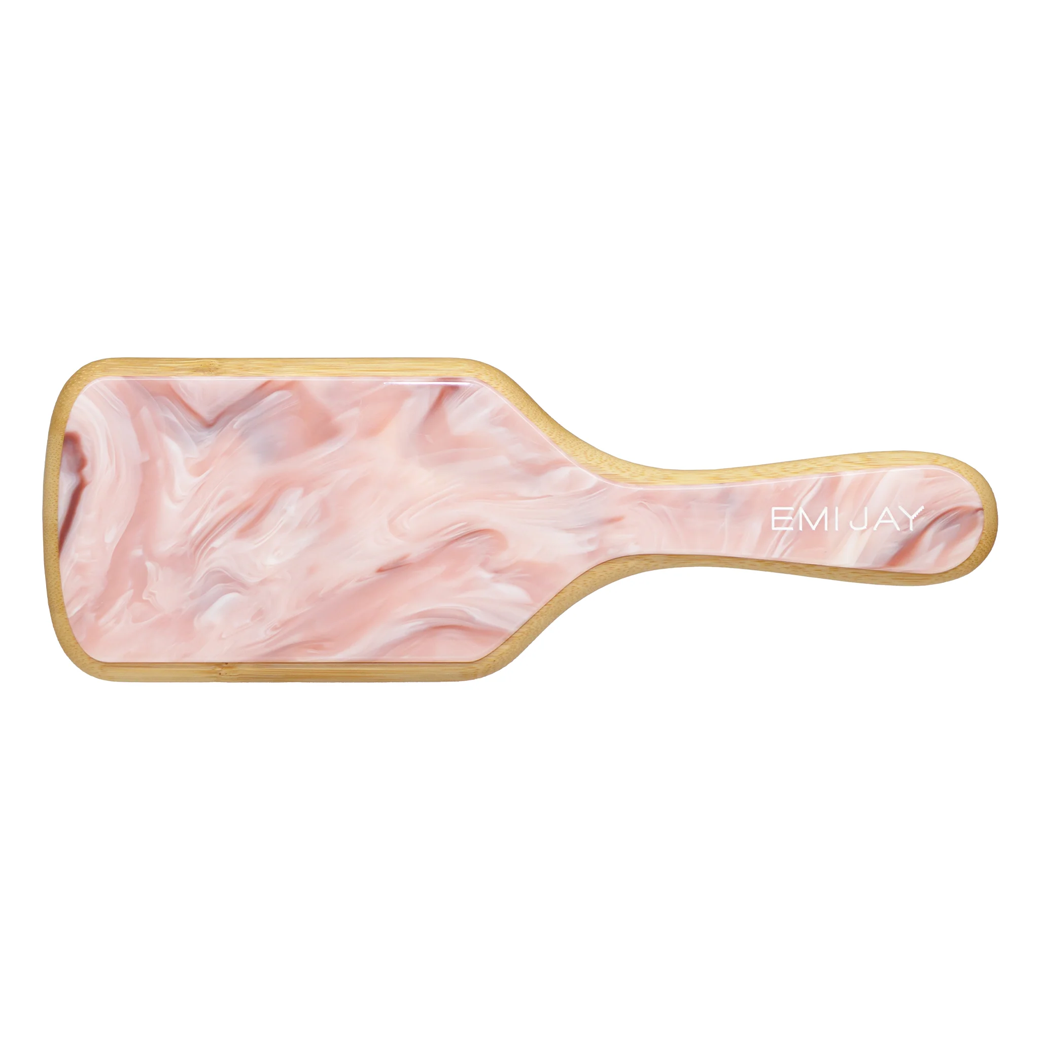 Bamboo Paddle Brush in Pink Chantilly