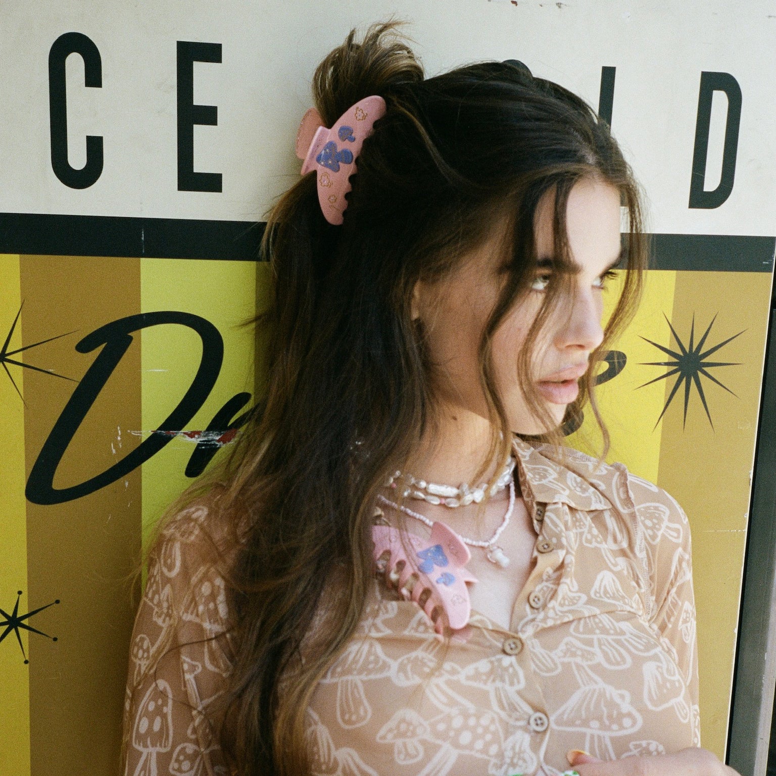 Big Effing Clip in Purple Shroom