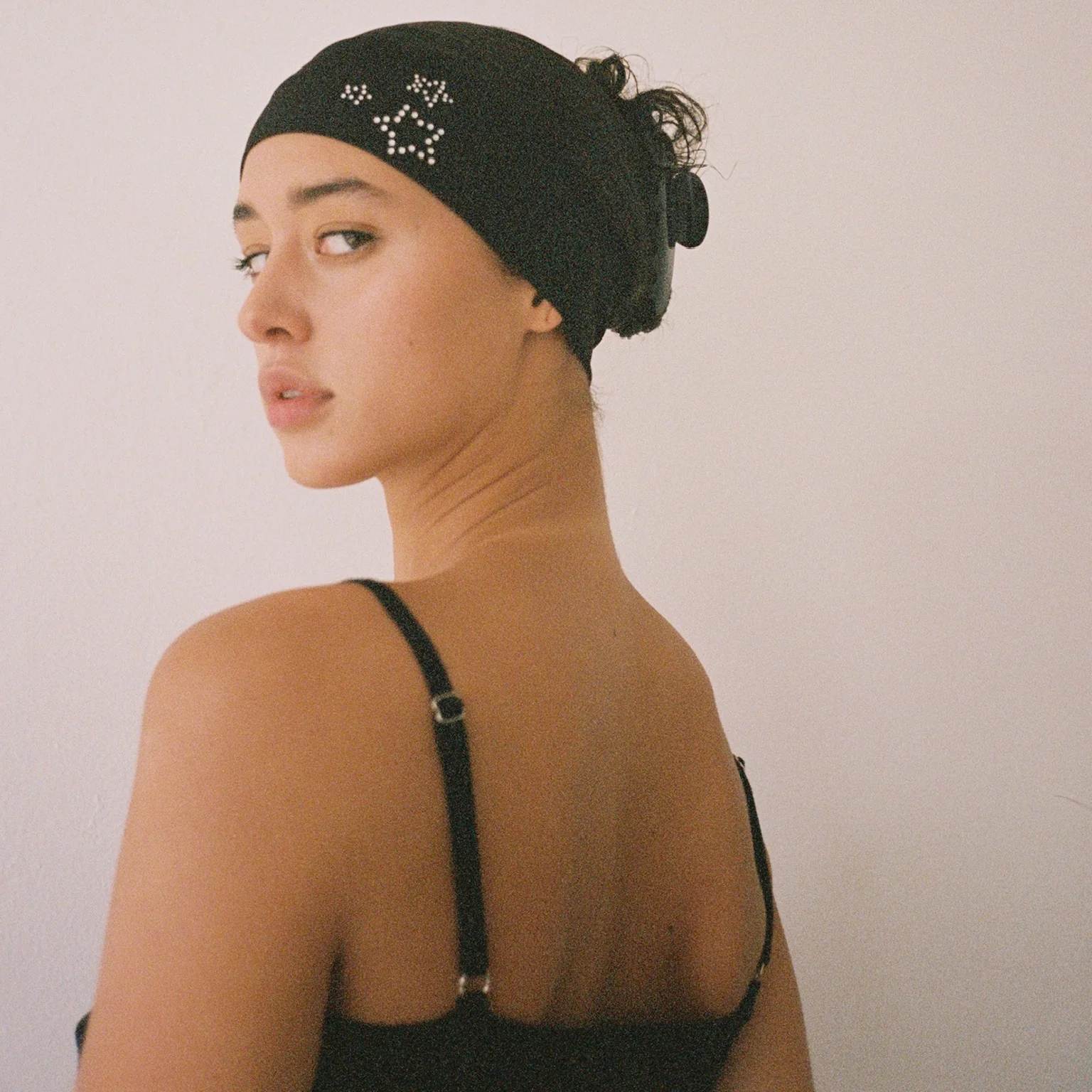 Star Headband in Noir