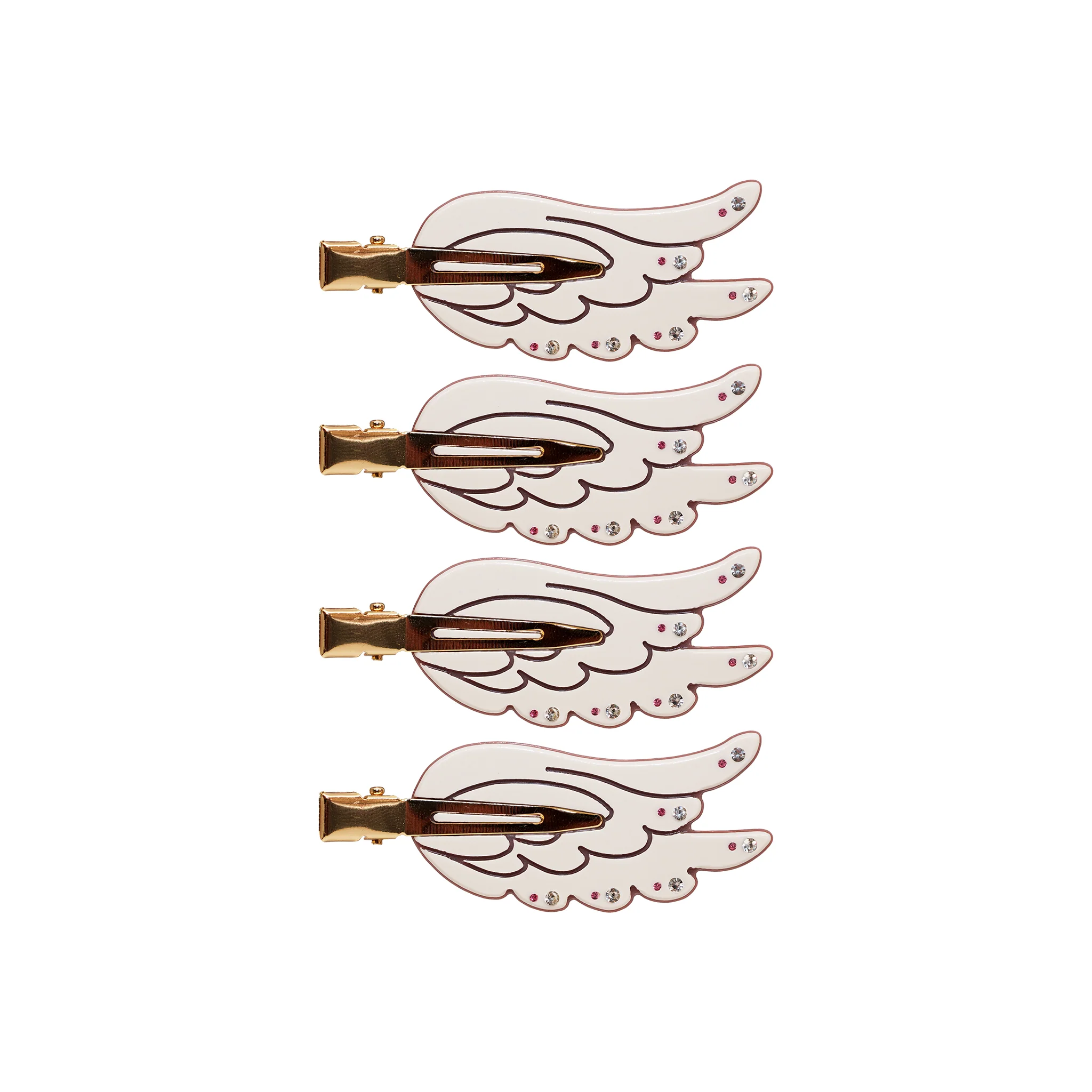 Popstar Clips in Dove Wing