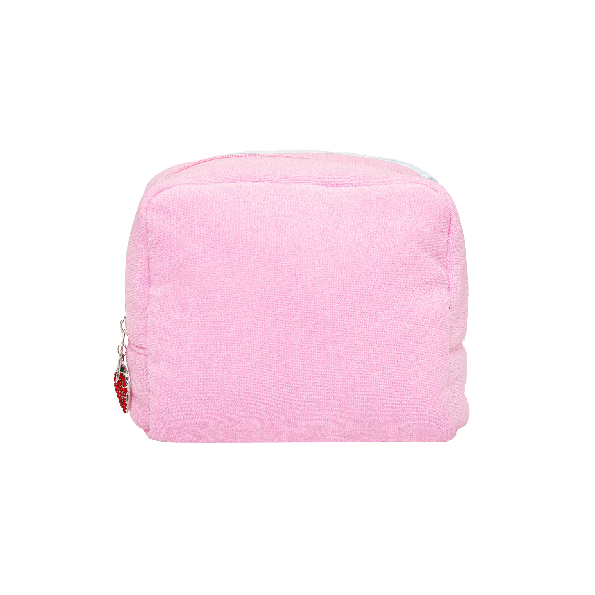 Soleil Pouch in Strawberry Terry