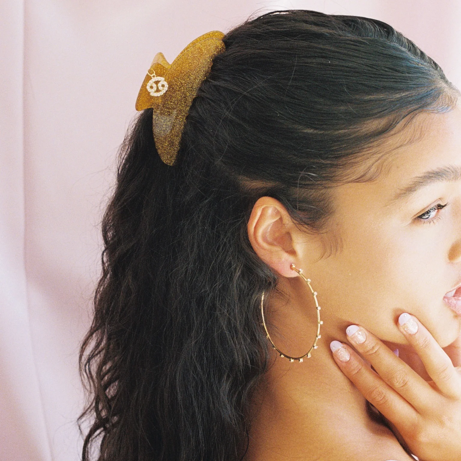 Big Effing Clip in Golden Sun Sign