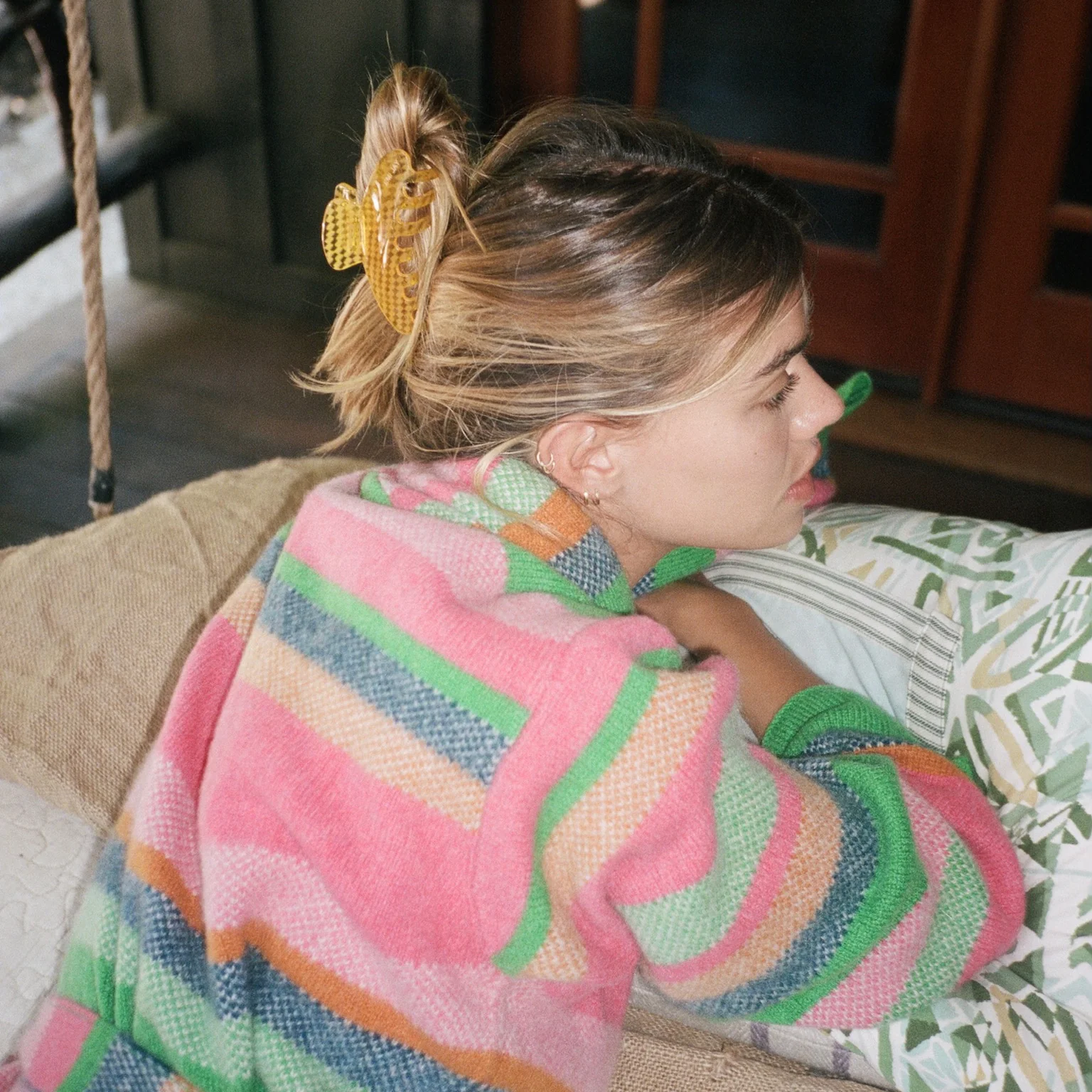 Big Effing Clip in Honeycomb