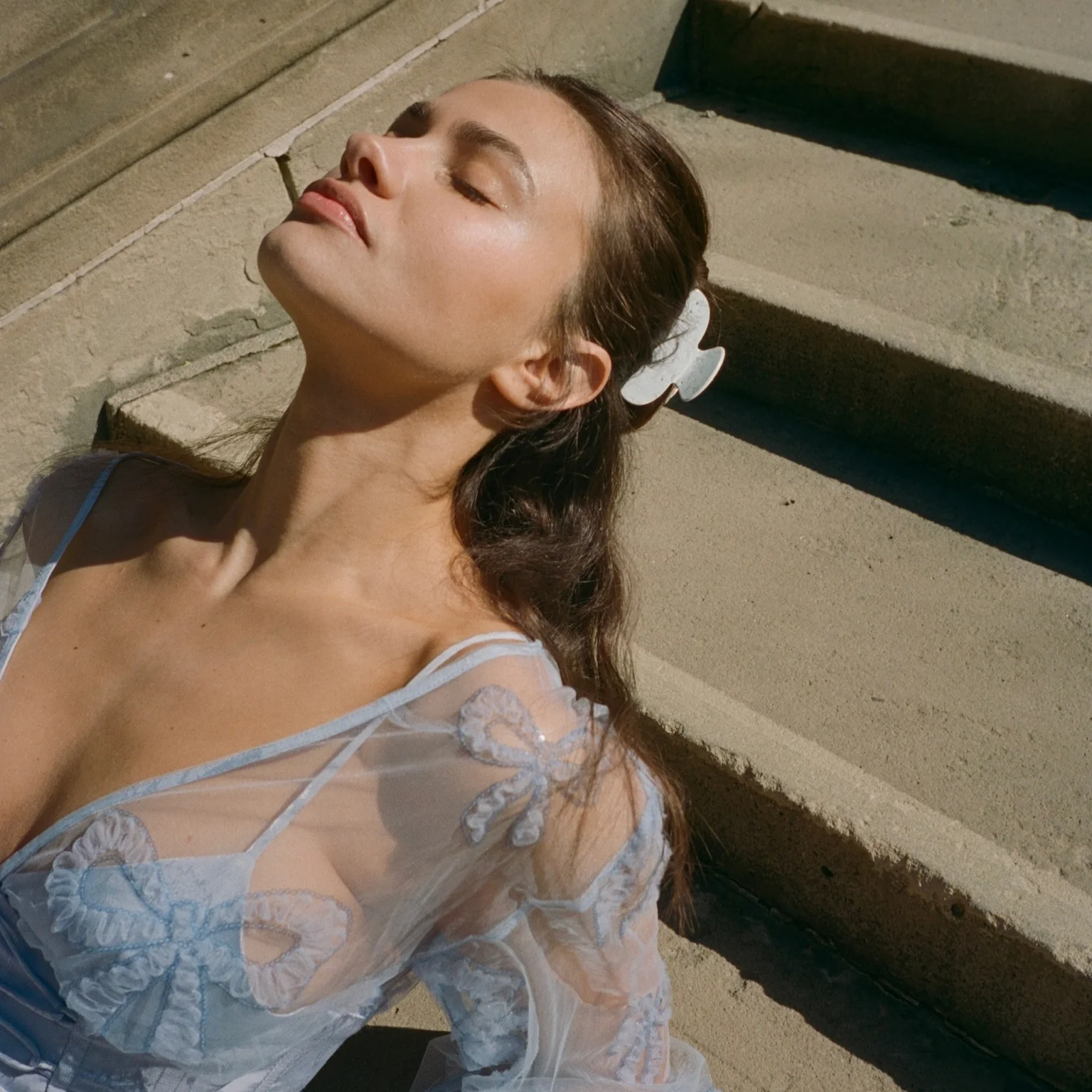 Sweetheart Clip in Something Blue