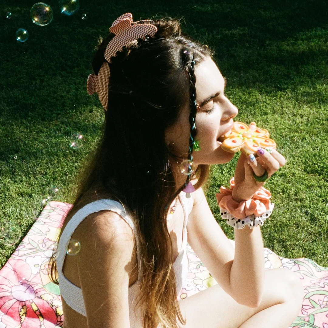 Big Effing Clip in Creamsicle