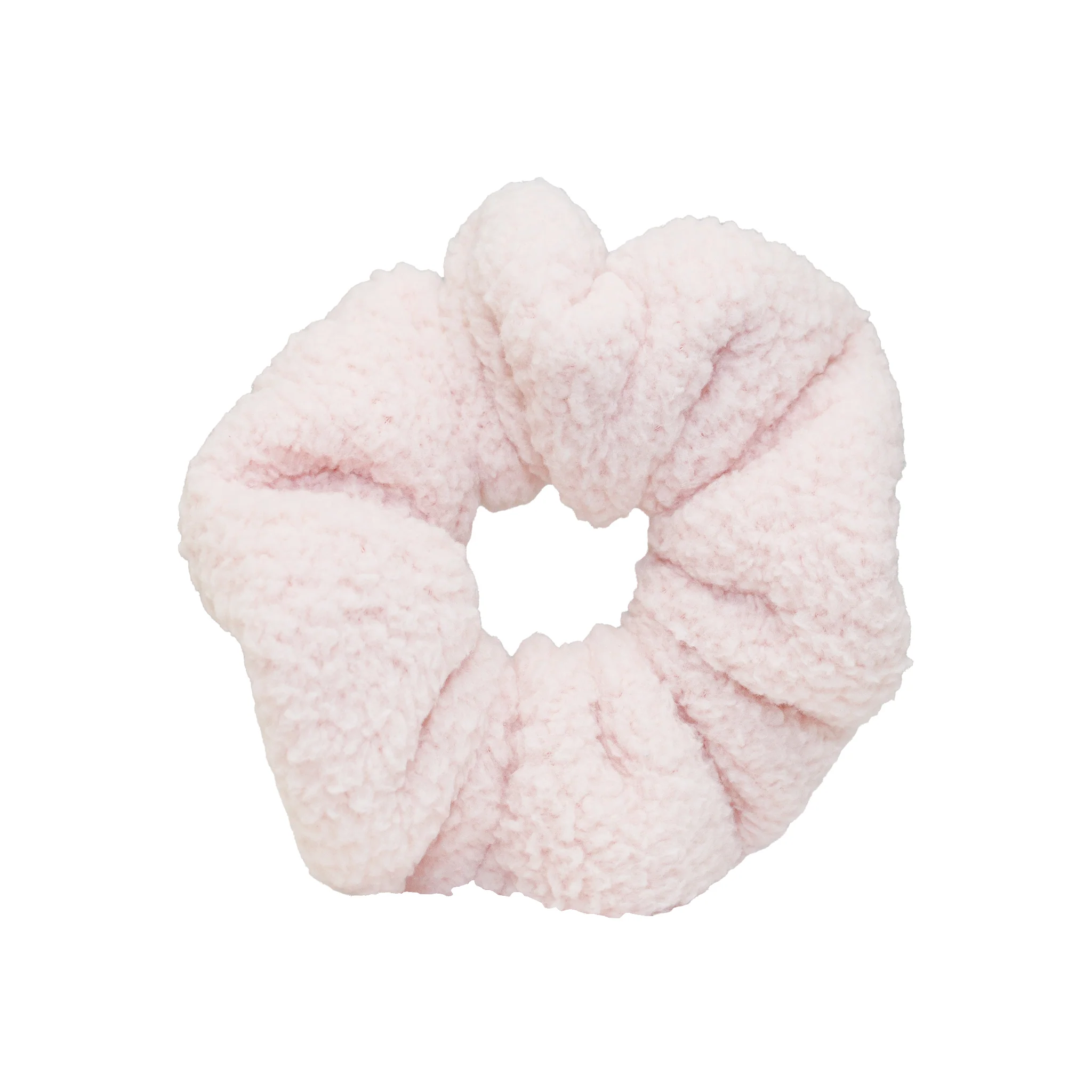 Sherpa Scrunchie in Milk