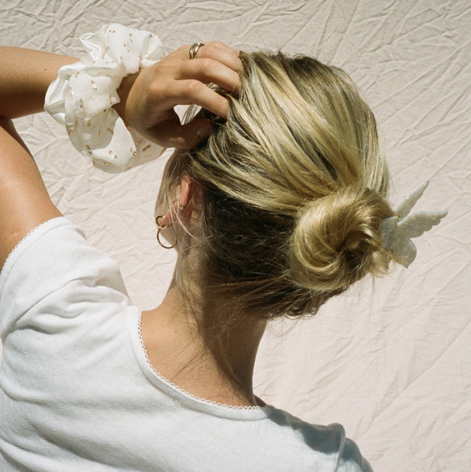 Papillon Clip in Meringue