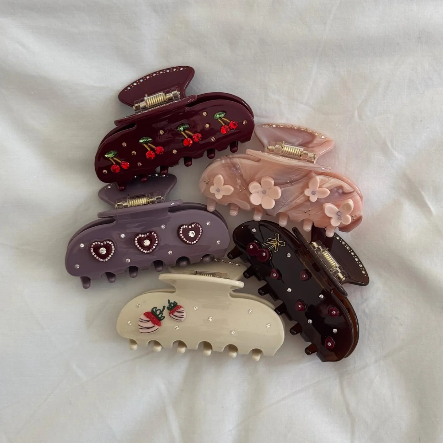 Sweetheart Clip in Cherry Cola