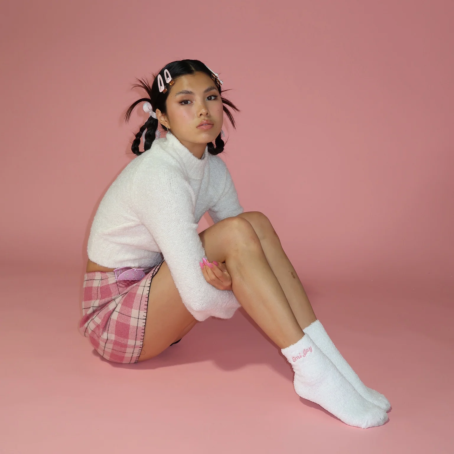 Barrette Set in Bundle Up