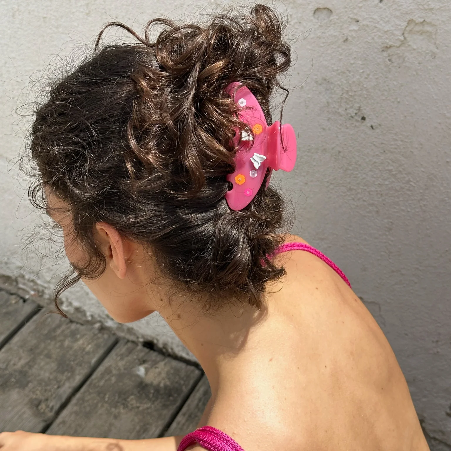 Big Effing Clip in Magenta Solstice