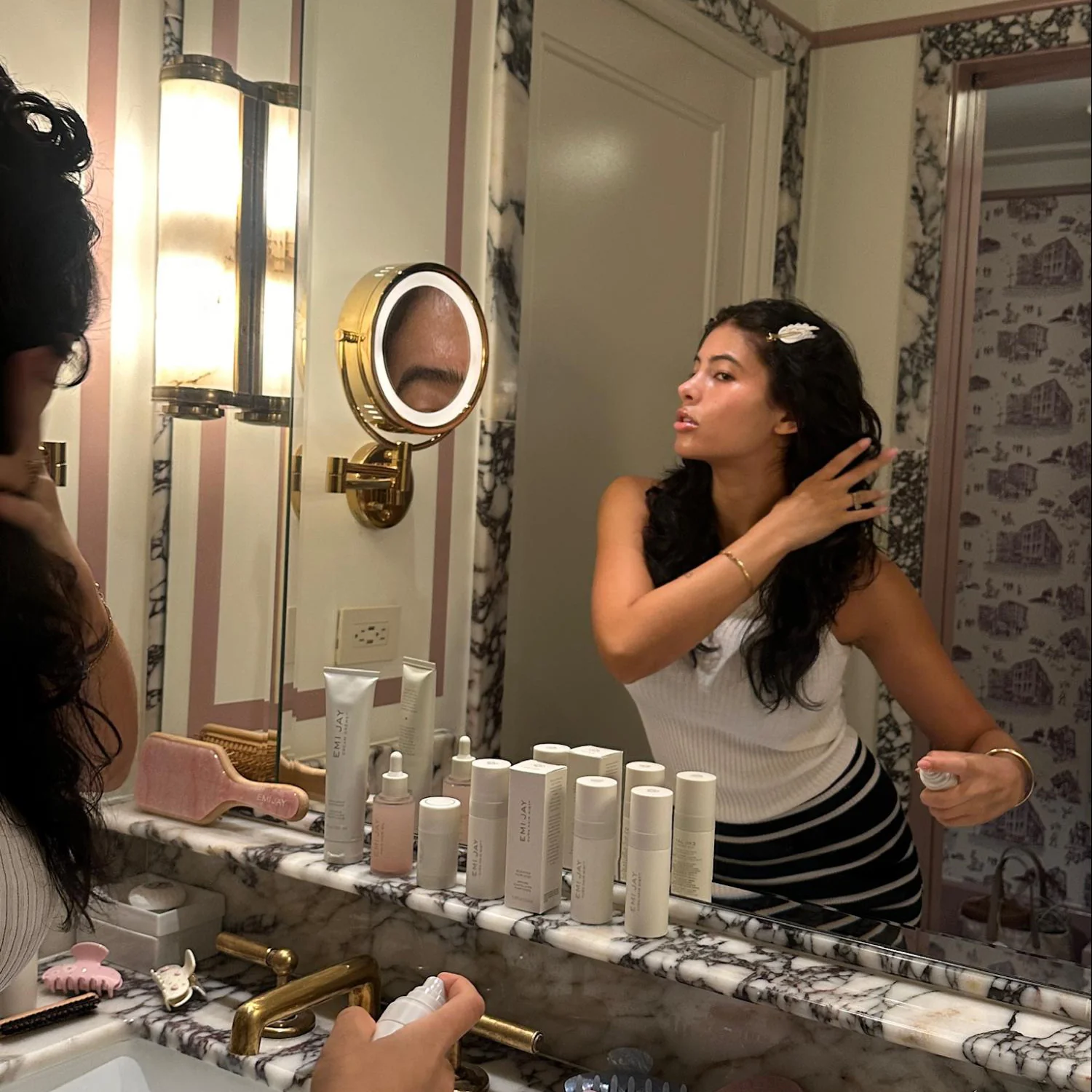 Popstar Clips in Dove Wing