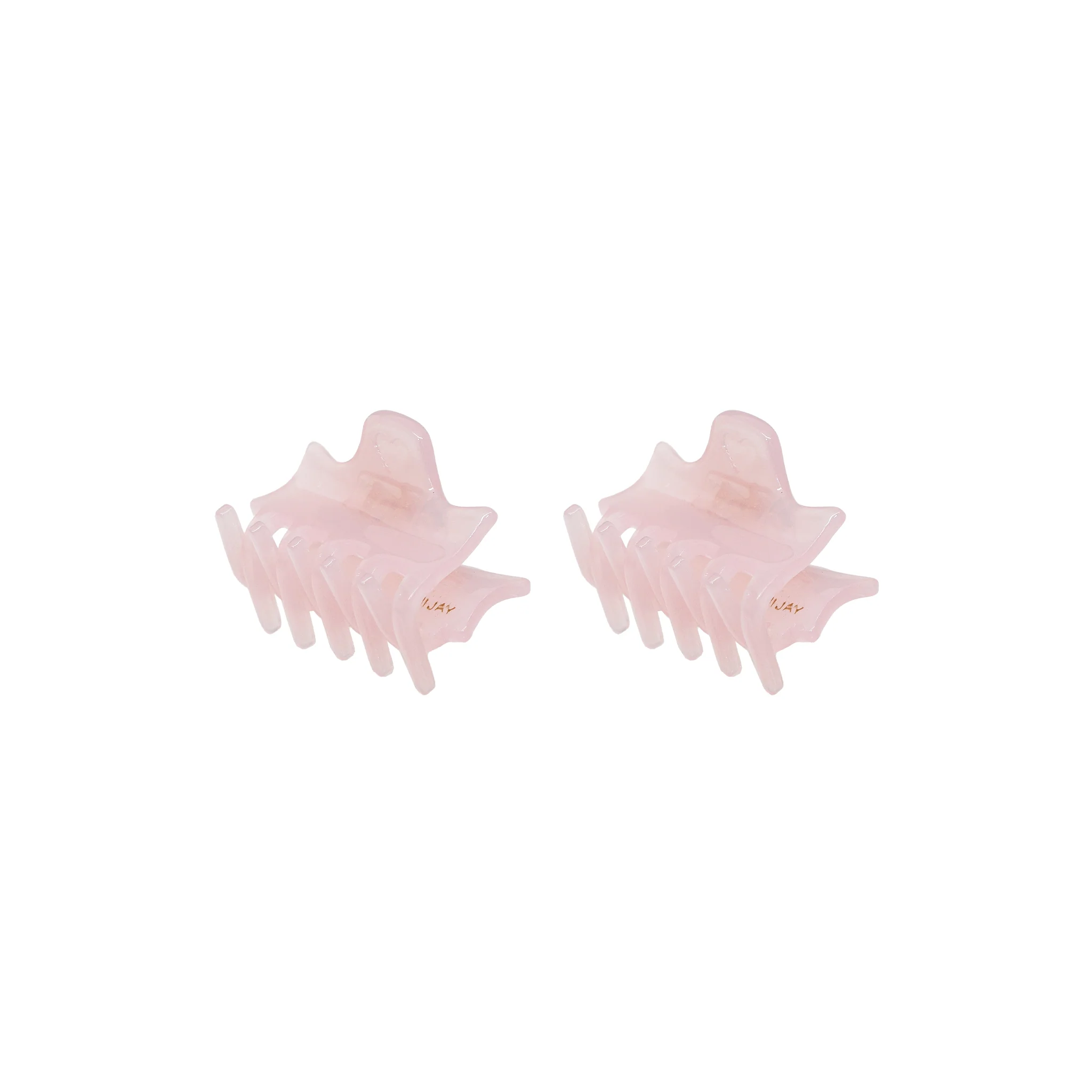 Baby Heartbreaker Clip Set in Pink Vanilla