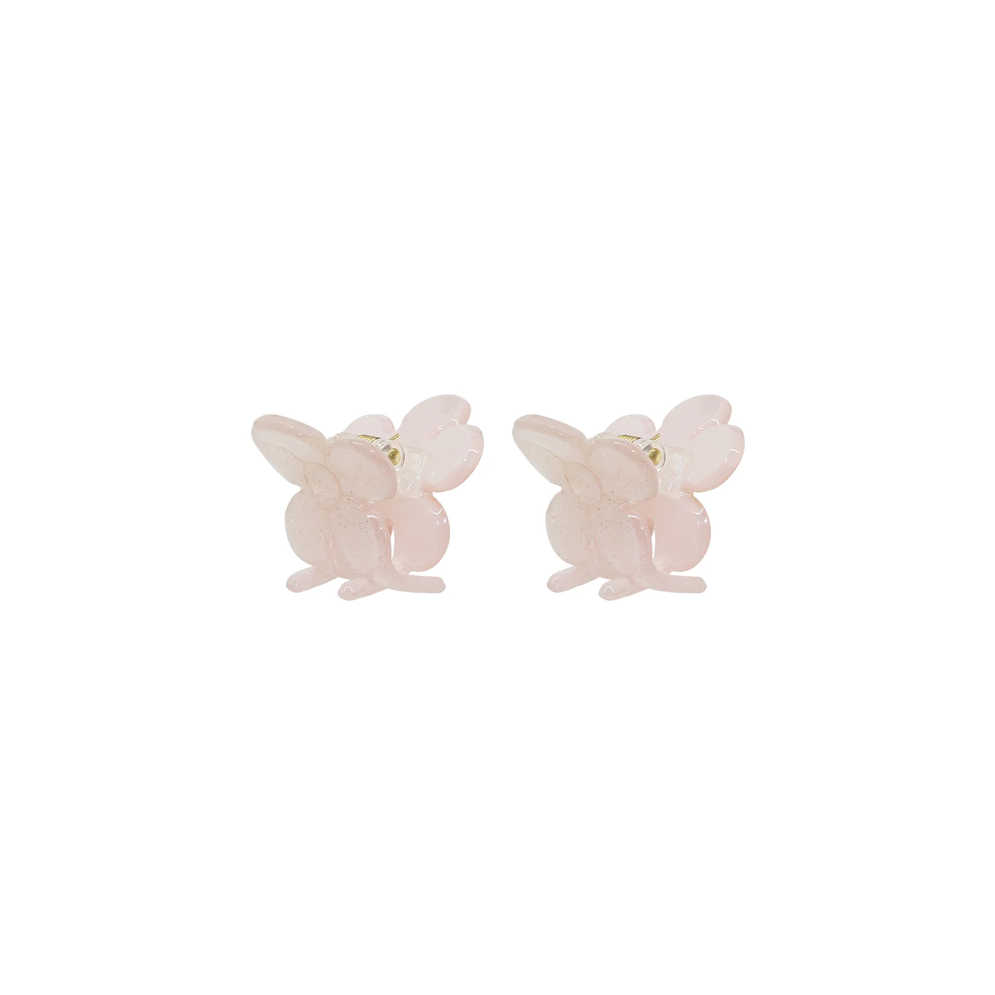 Baby Daisy Clip Set in Petal