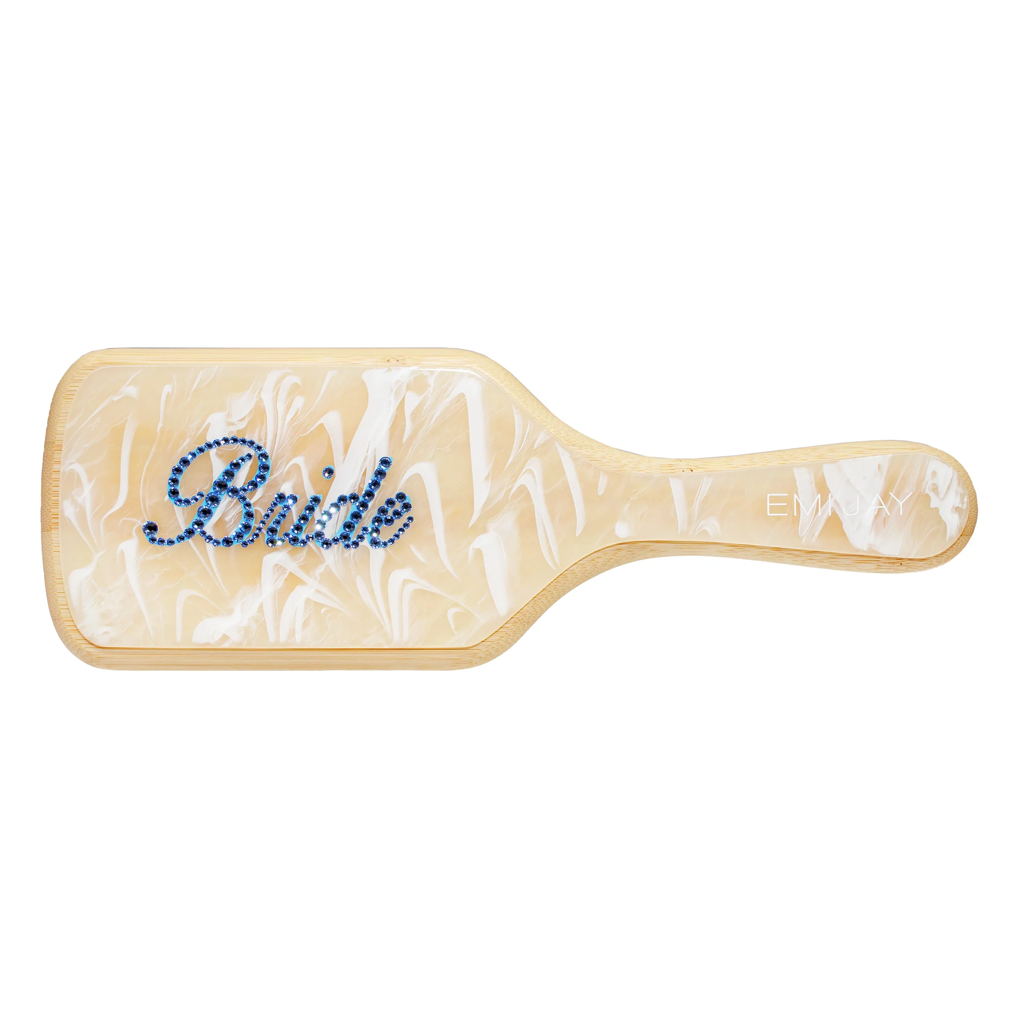 Bamboo Paddle Brush in Bride