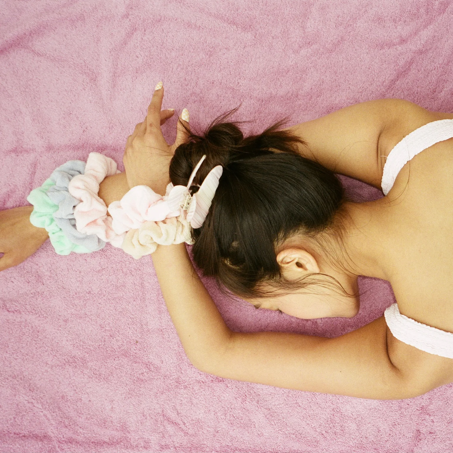 Big Effing Clip in Lilac Buttercream