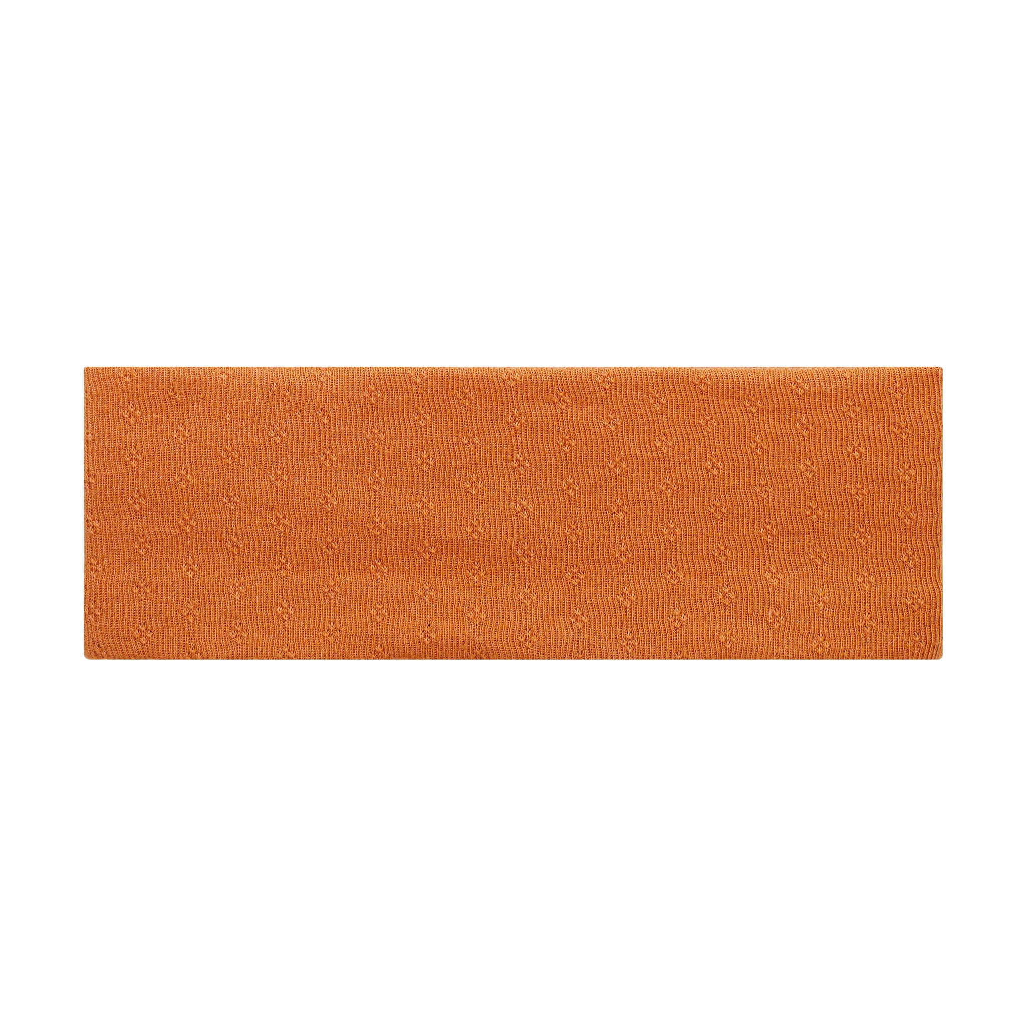 Pointelle Headband in Spice