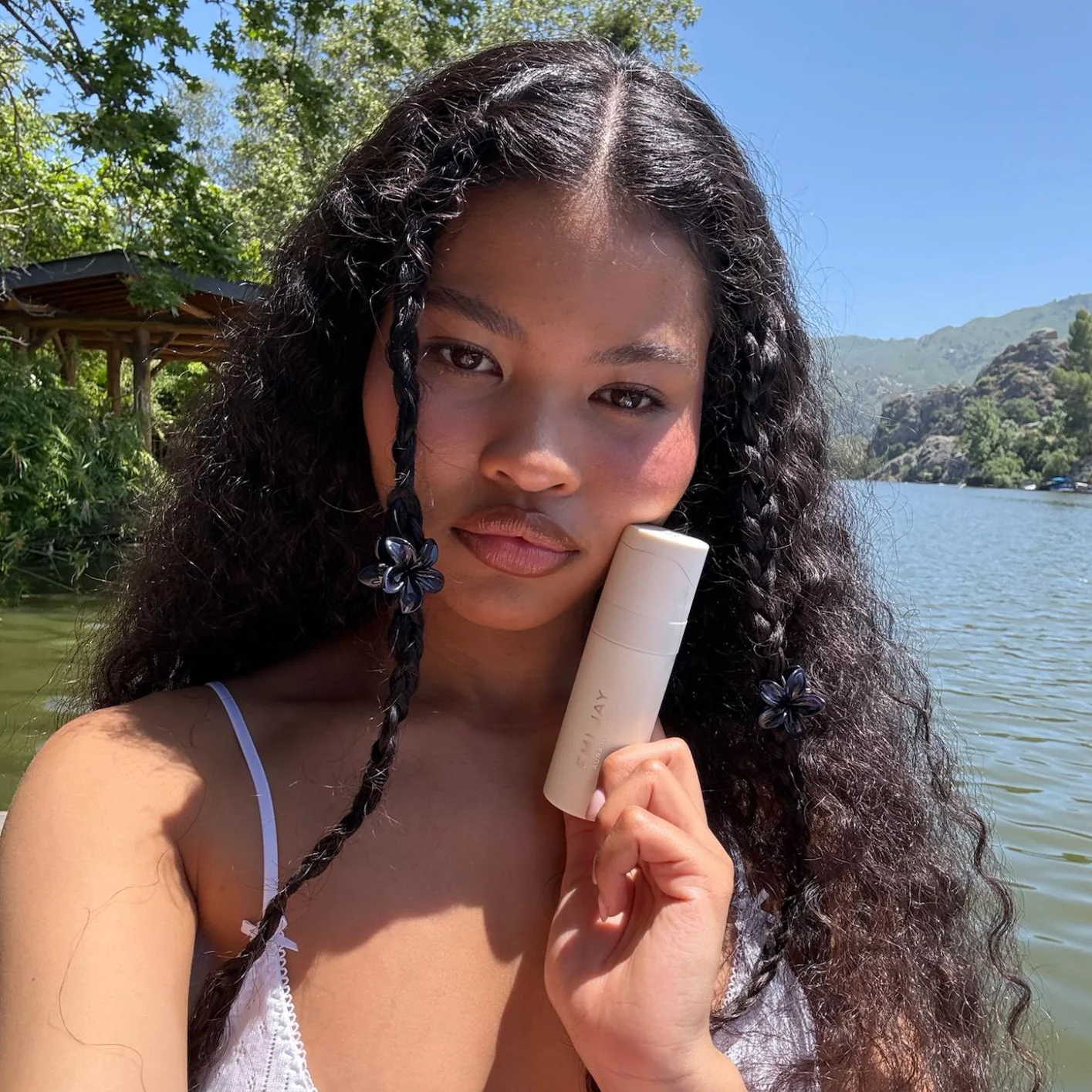 Baby Super Bloom Clip Set in Blackberry