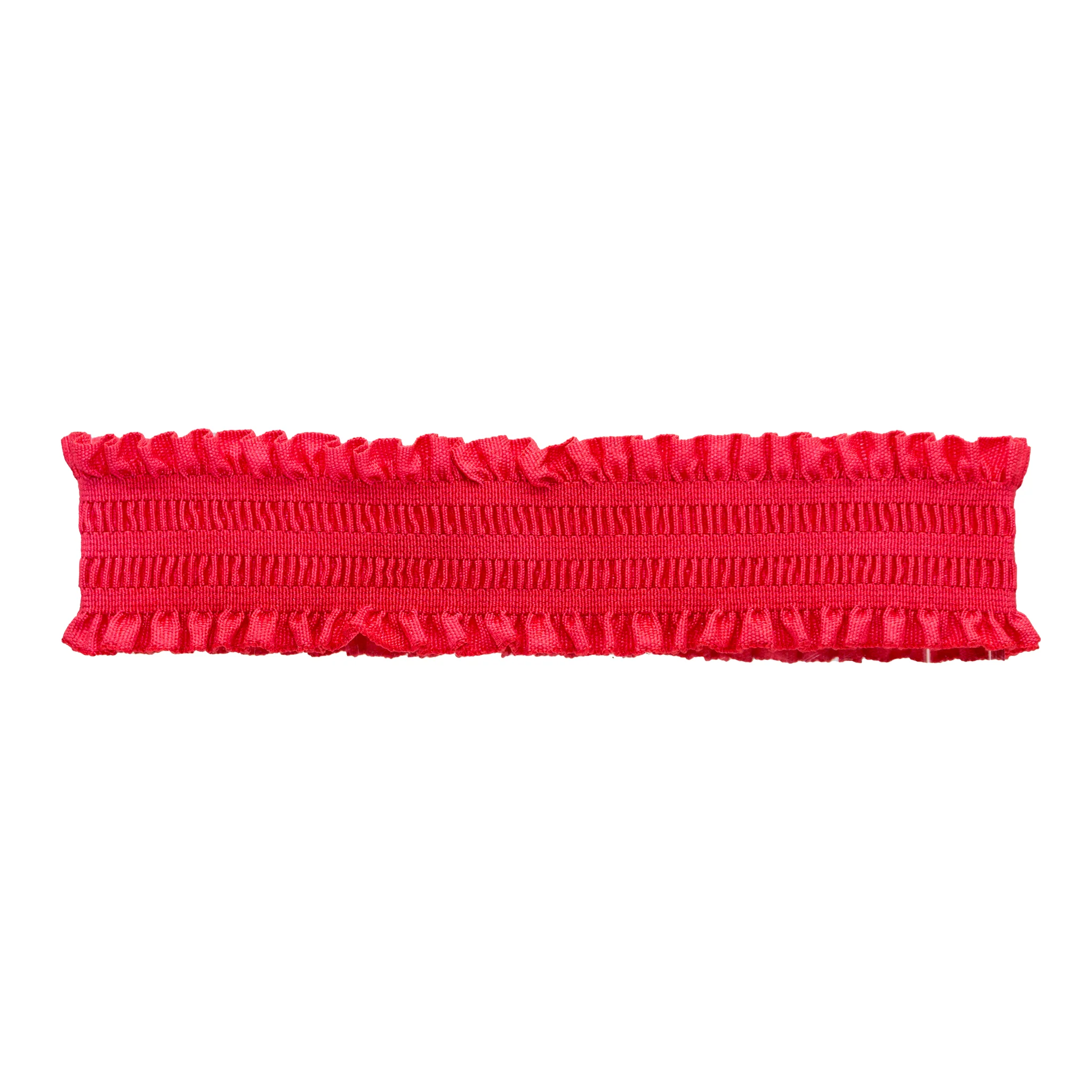 Ruffle Headband in Cherry Kiss