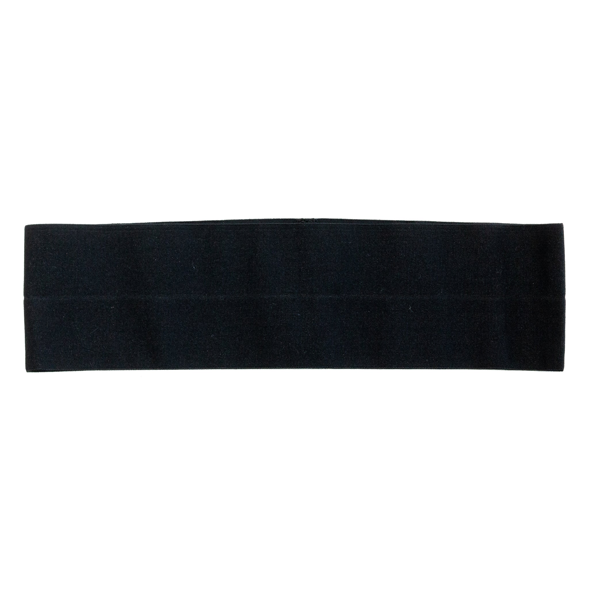 Infinity Headband in Black Satin
