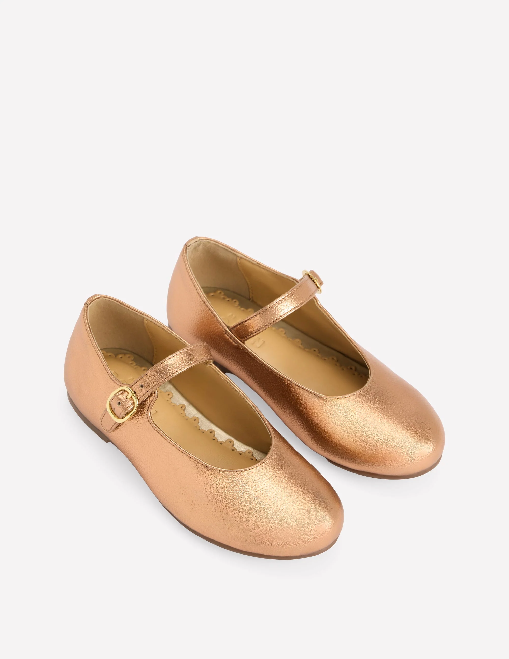 Mary Jane Shoes-Bronze